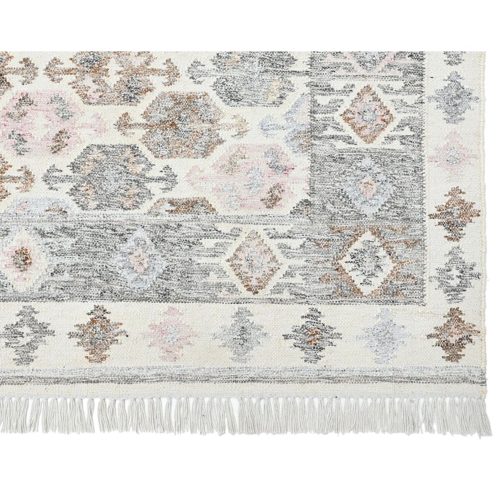 Maren Grey Kilim Patterned Indoor / Outdoor Rug 160x230cm — image 9