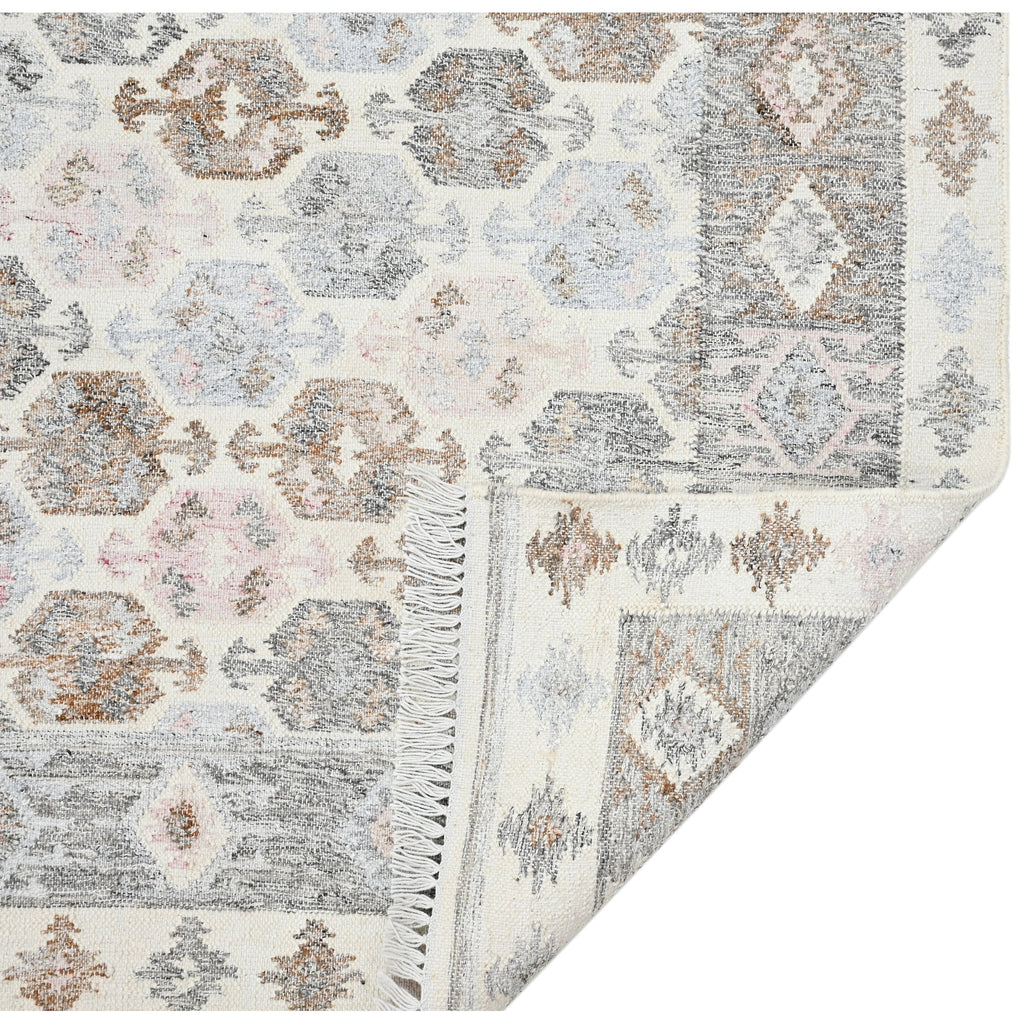 Maren Grey Kilim Patterned Indoor / Outdoor Rug 160x230cm — image 10