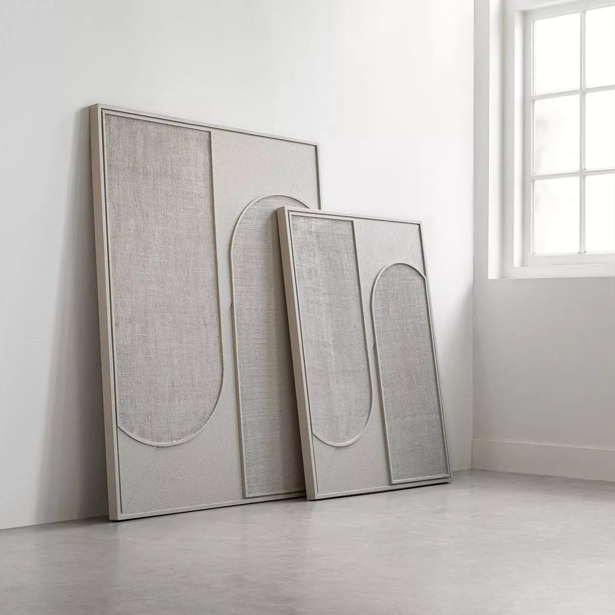 Elyn Jute Wall Art - Cream — image 5