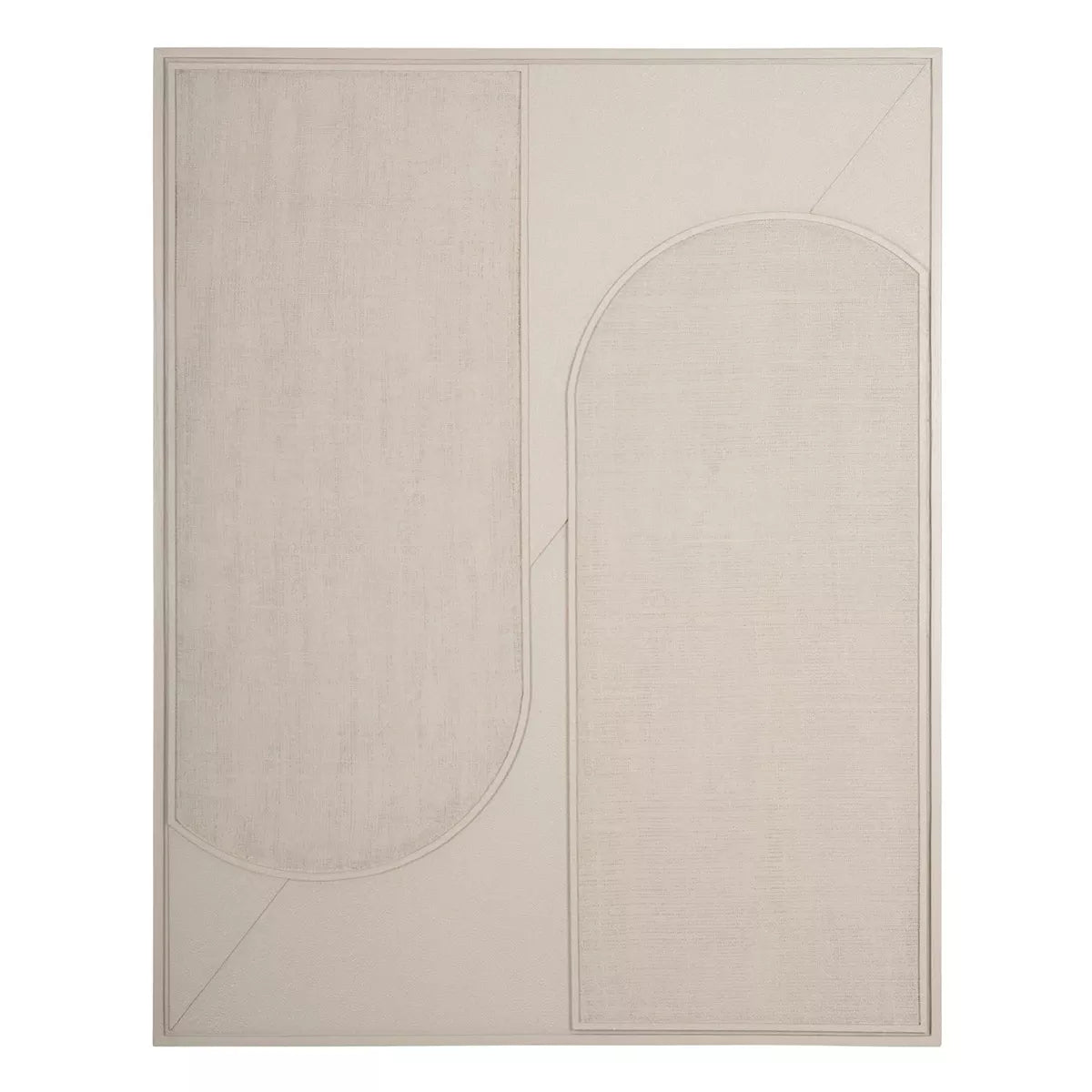 Elyn Jute Wall Art - Cream — image 1
