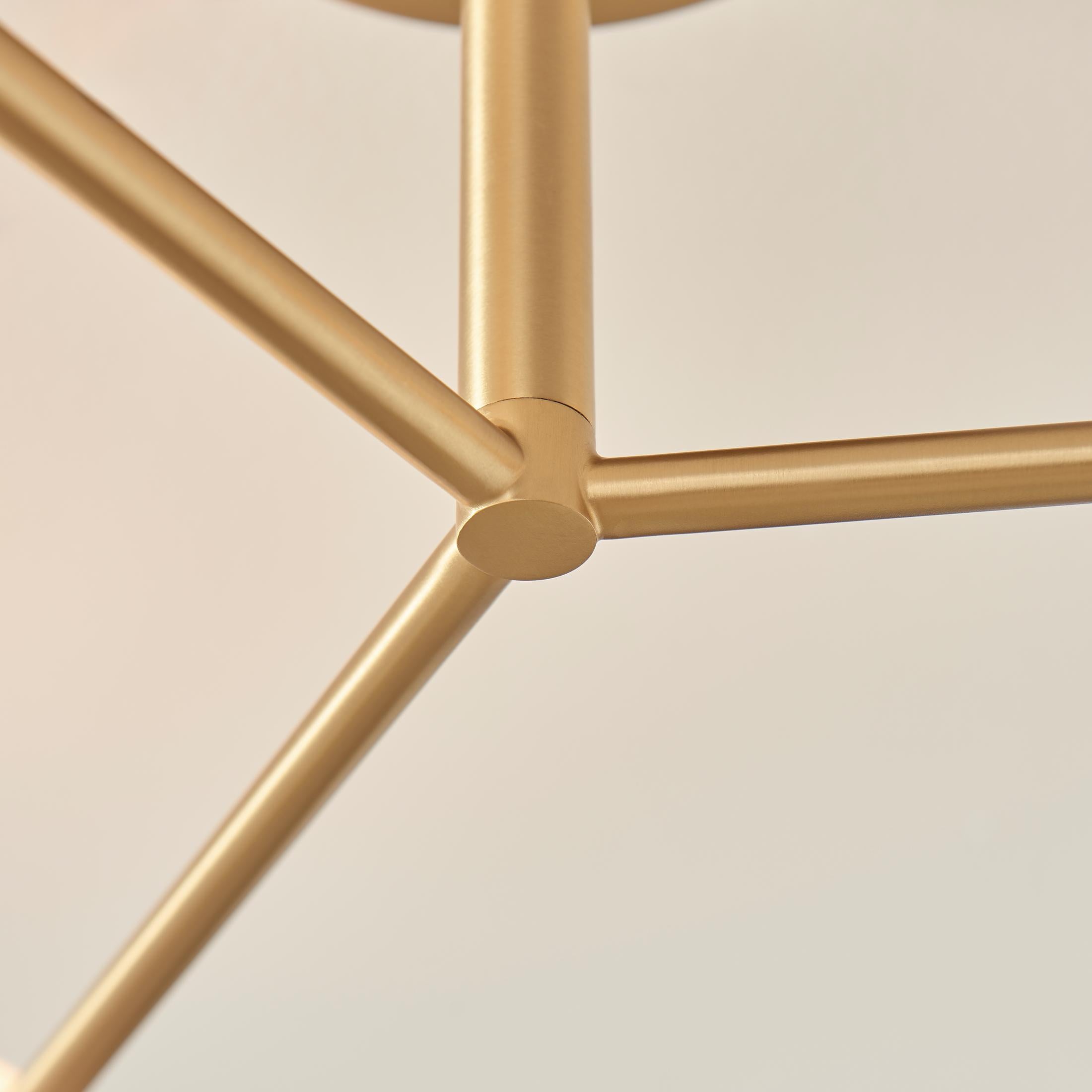 Martha 3 Frosted Glass Globes Ceiling Light — image 6