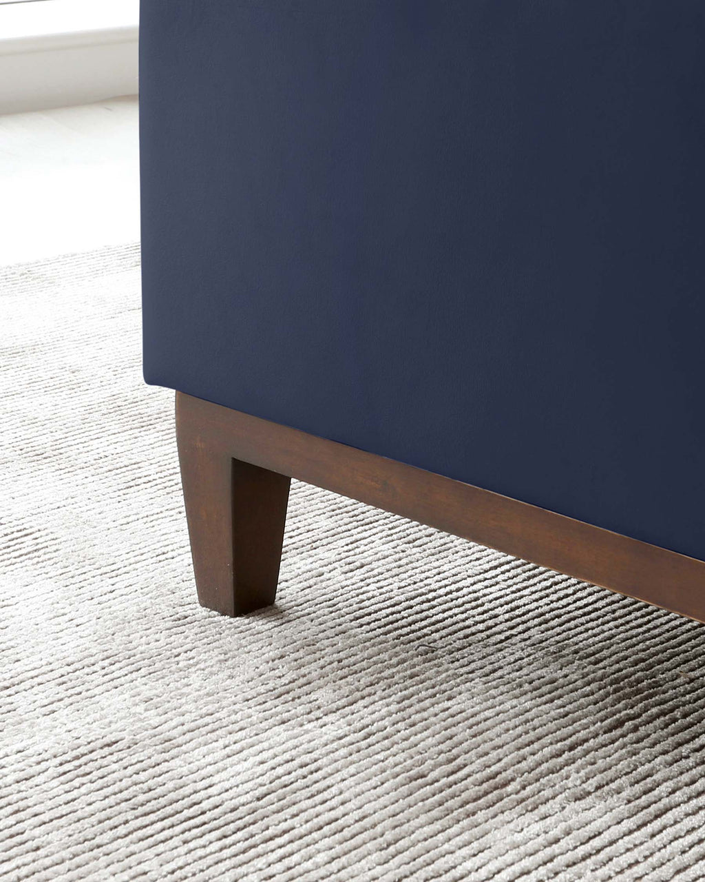Monica Navy Velvet Double Bed With Storage — image 8