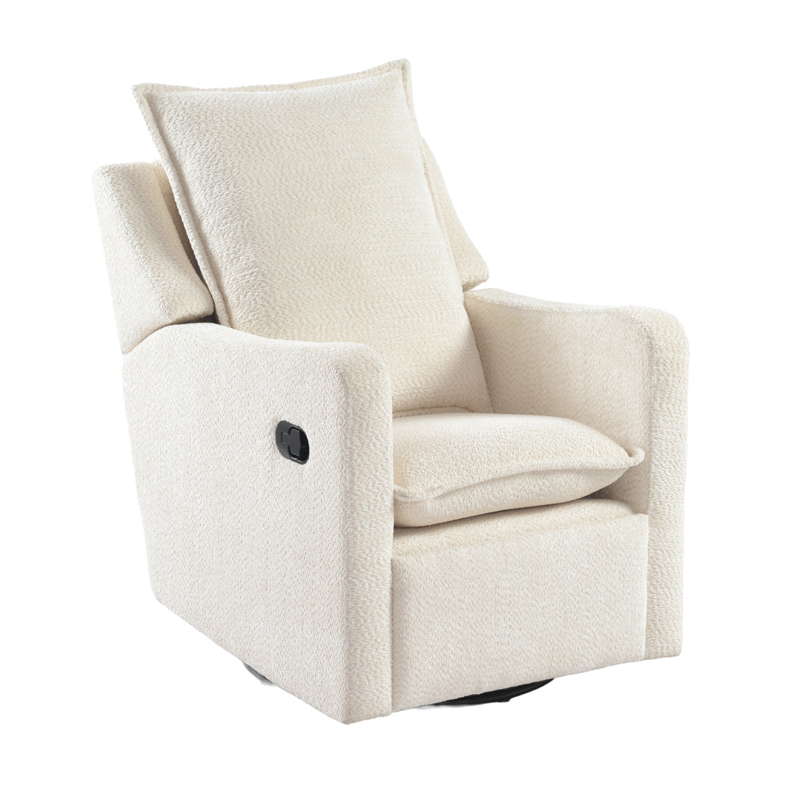 Snuggle Nursing Chair - Off White Bouclé — image 1