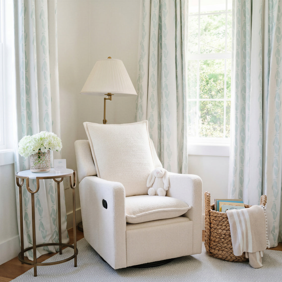 Snuggle Nursing Chair - Off White Bouclé — image 2