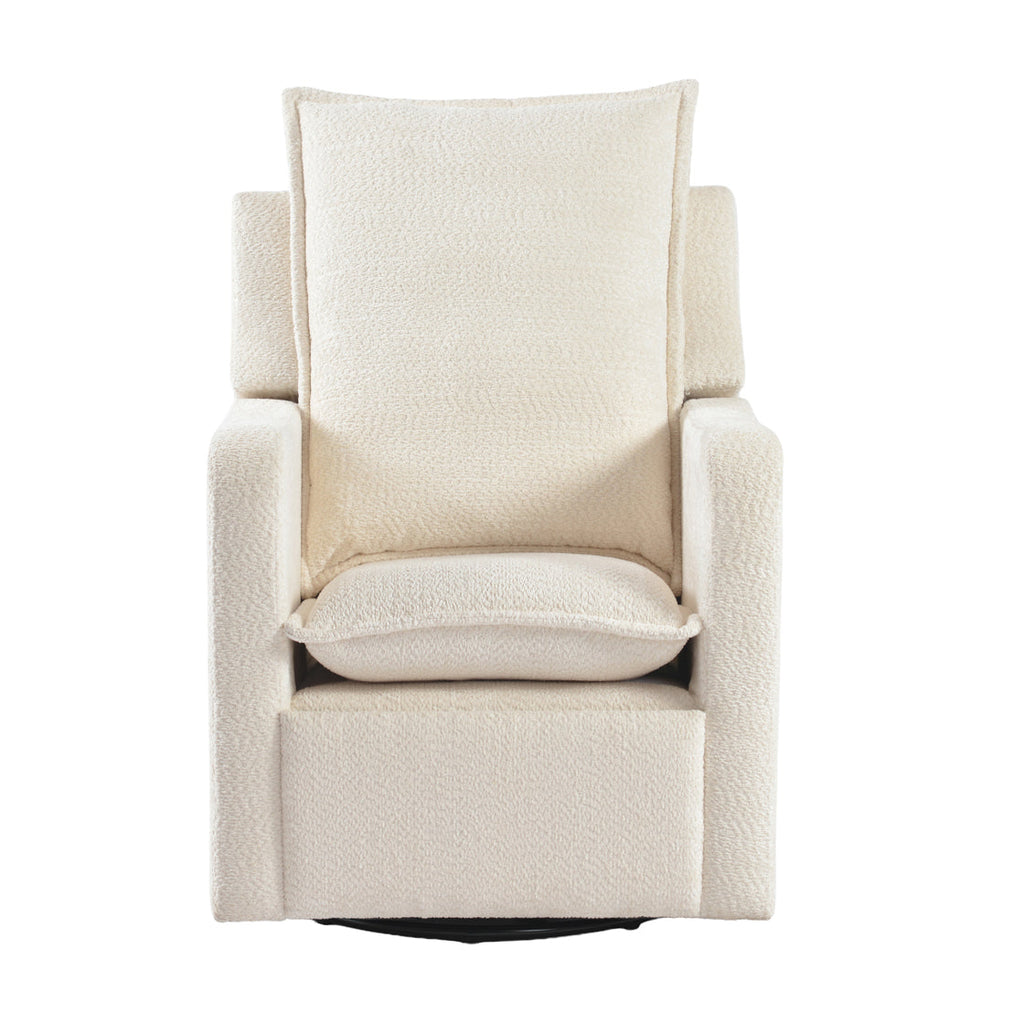 Snuggle Nursing Chair - Off White Bouclé — image 3
