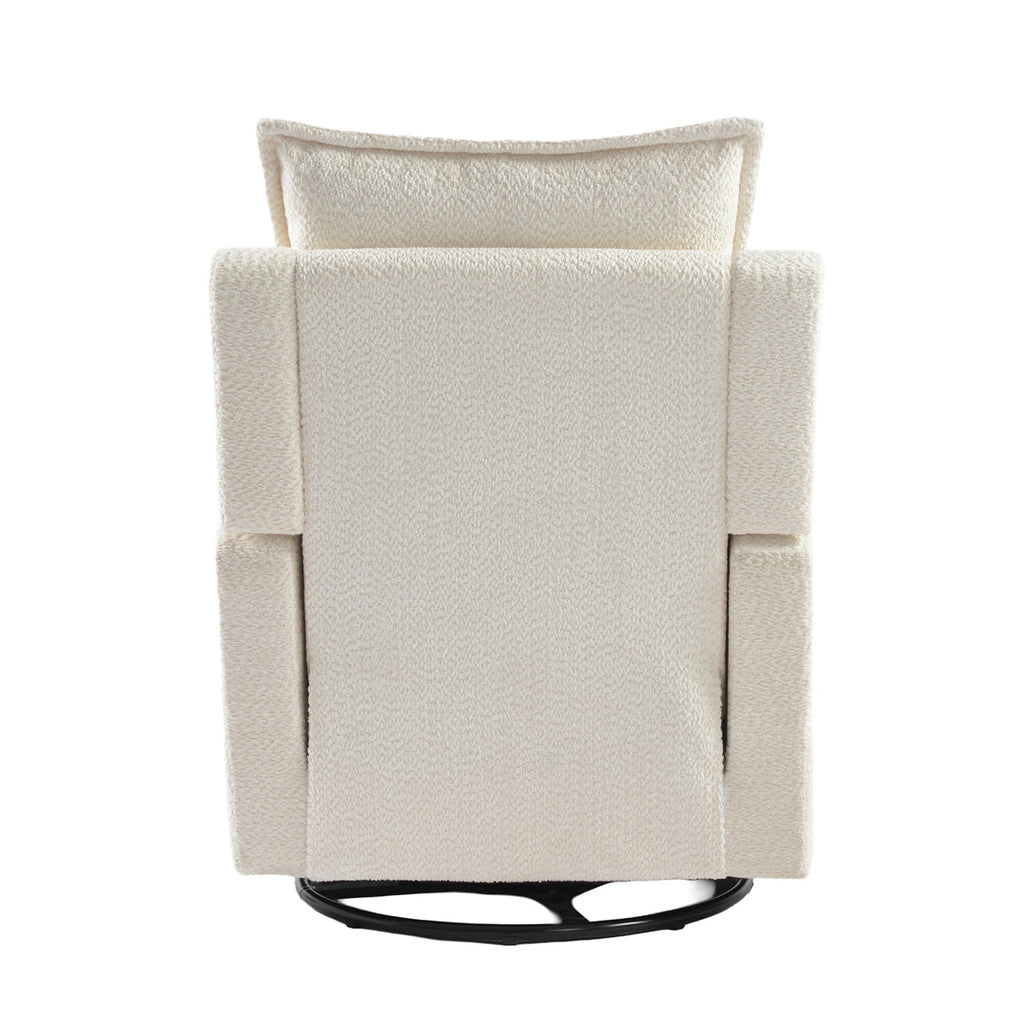Snuggle Nursing Chair - Off White Bouclé — image 5