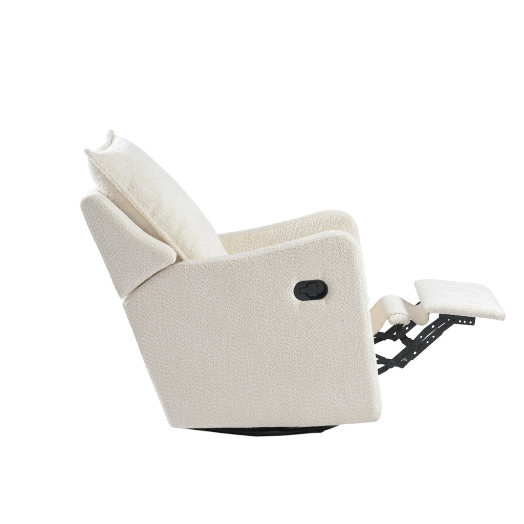 Snuggle Nursing Chair - Off White Bouclé — image 7