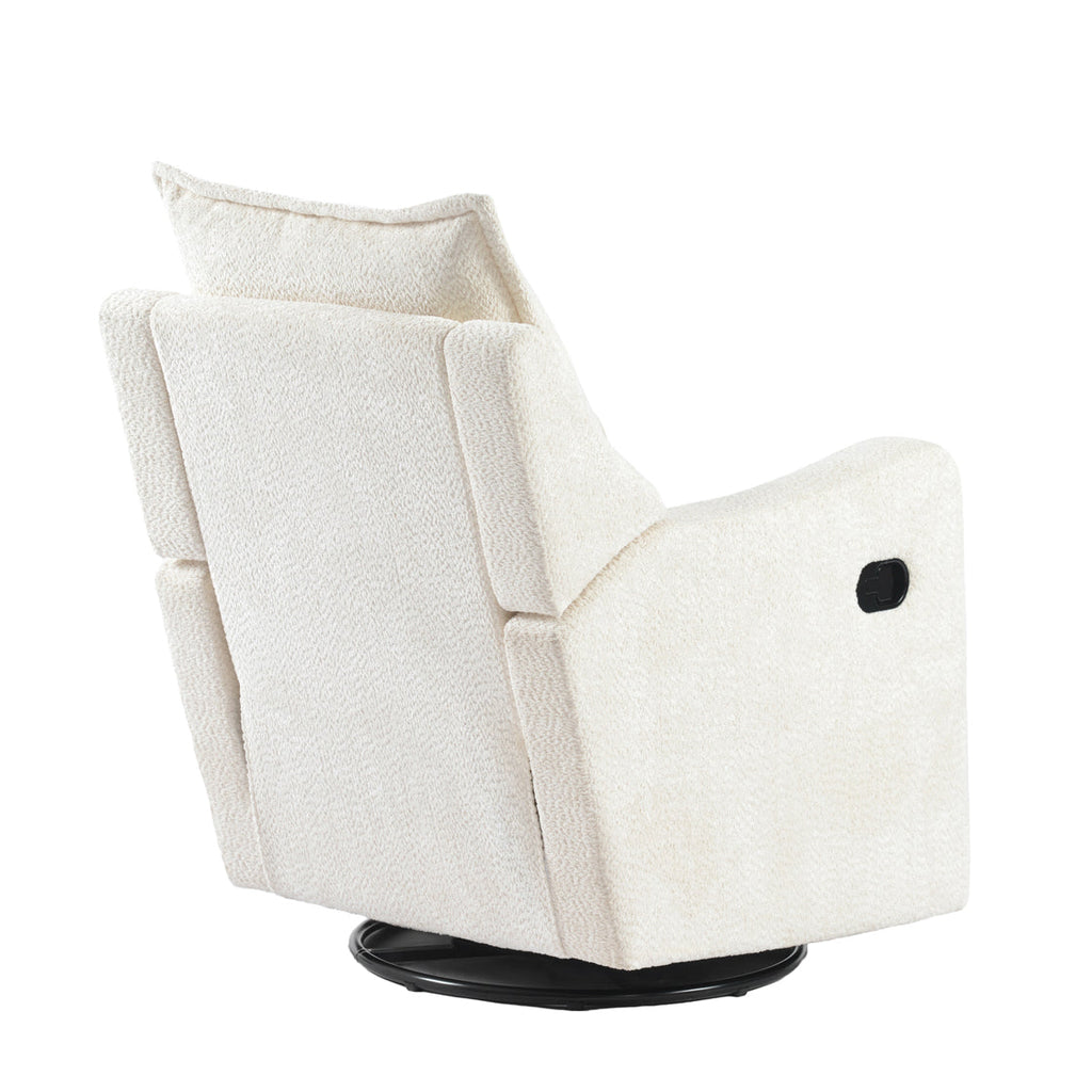 Snuggle Nursing Chair - Off White Bouclé — image 9