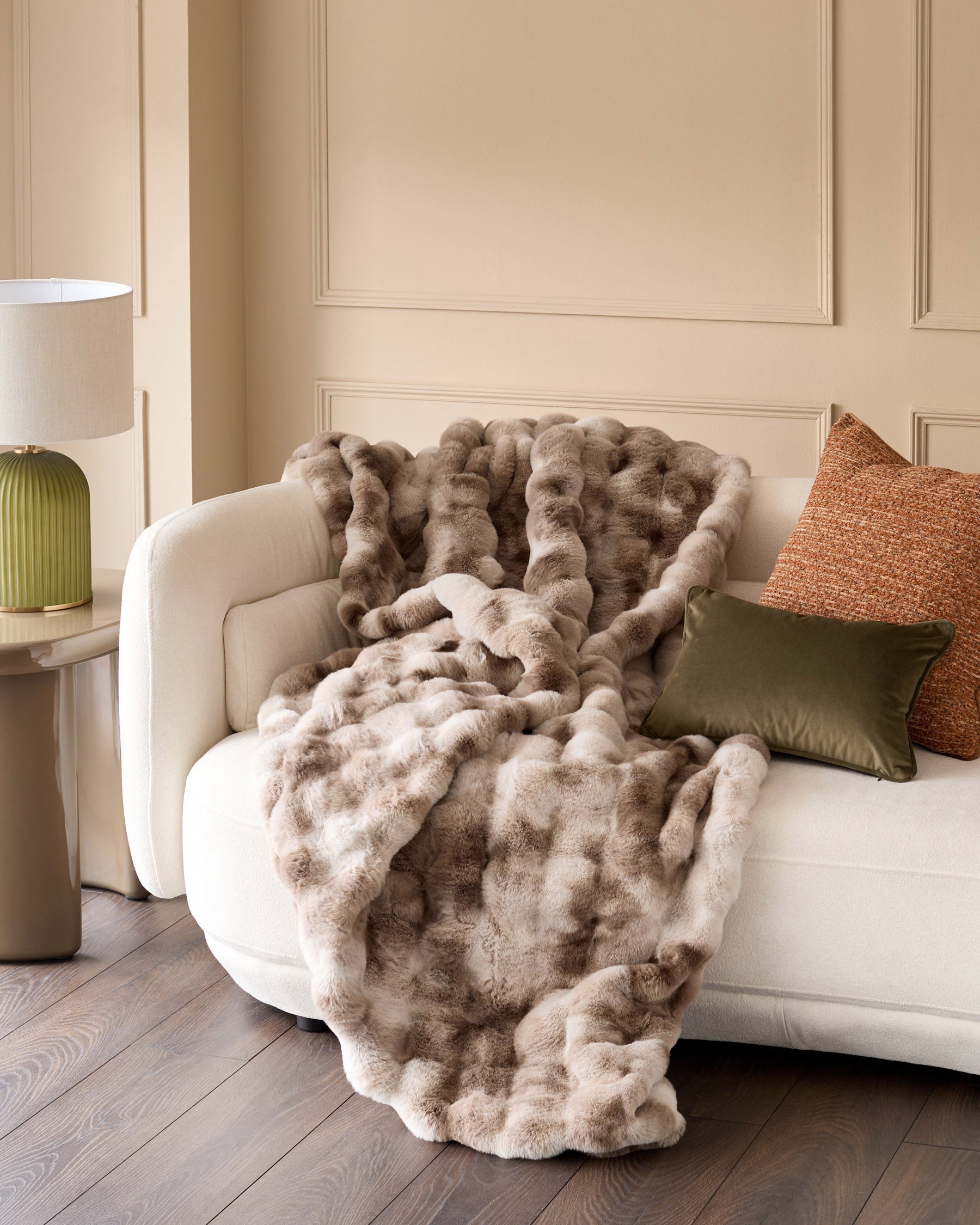 Nova natural large throw — image 5