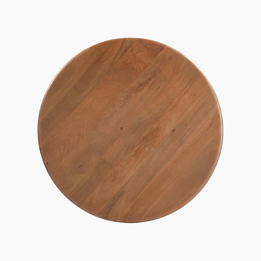 Olympus Mango Wood Walnut Finish Coffee Table — image 6