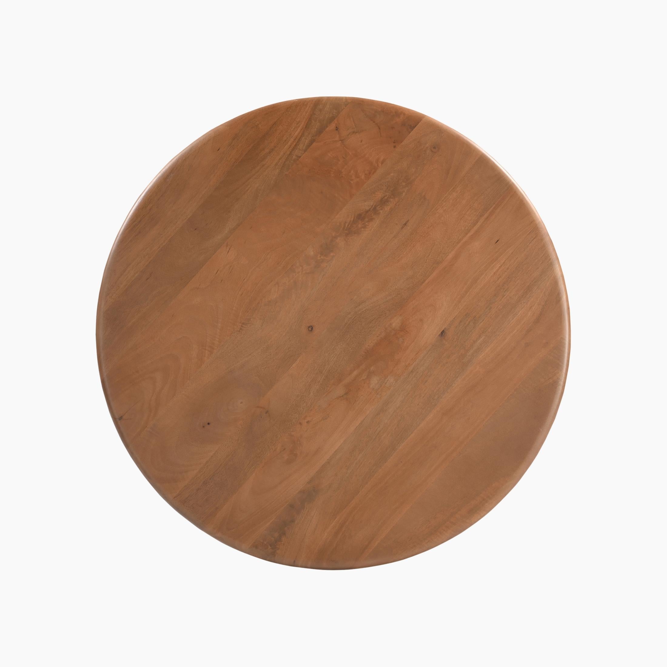 Olympus Mango Wood Walnut Finish Coffee Table — image 6