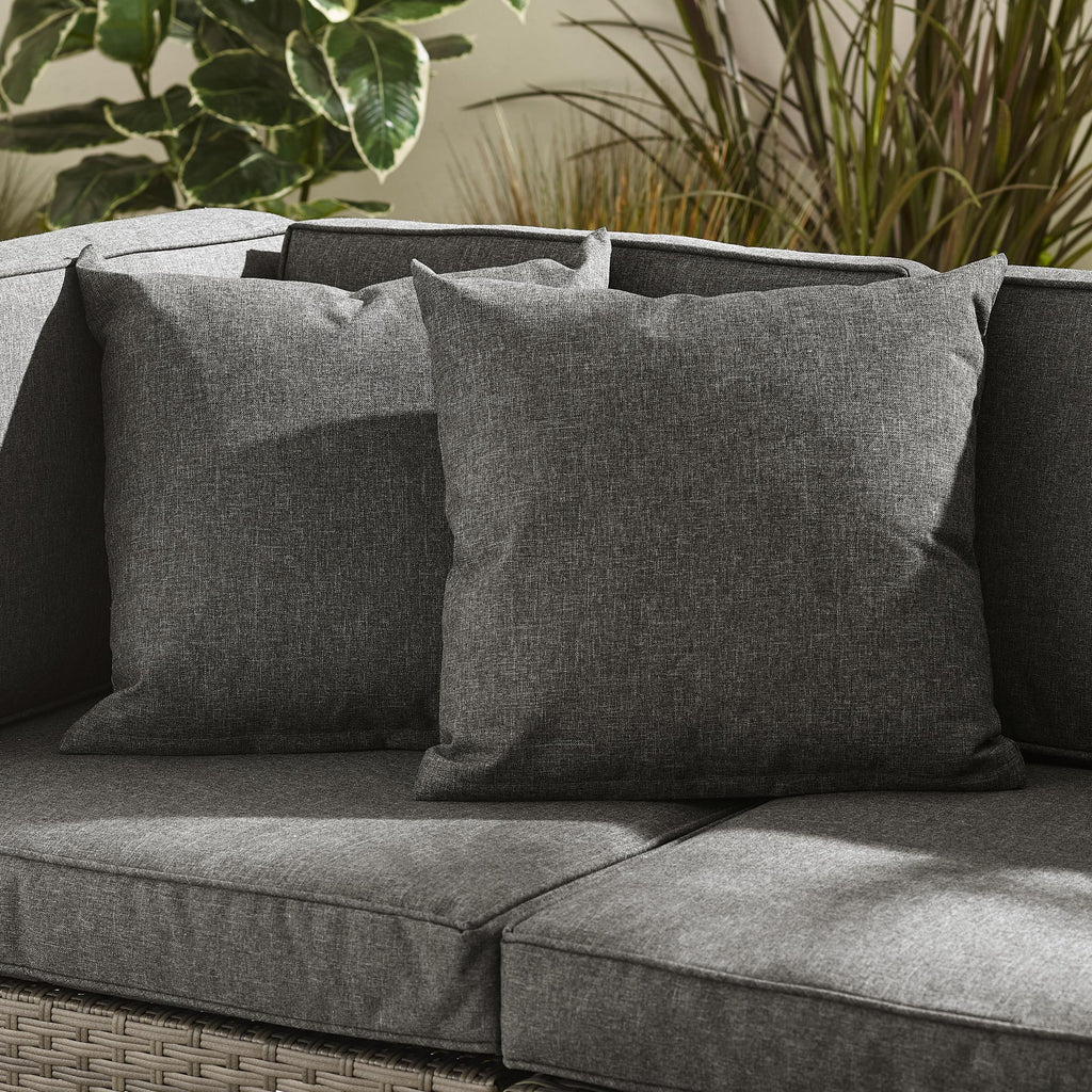 Orlando Grey Rattan & Grey 6 Seat Modular Garden Sofa — image 5