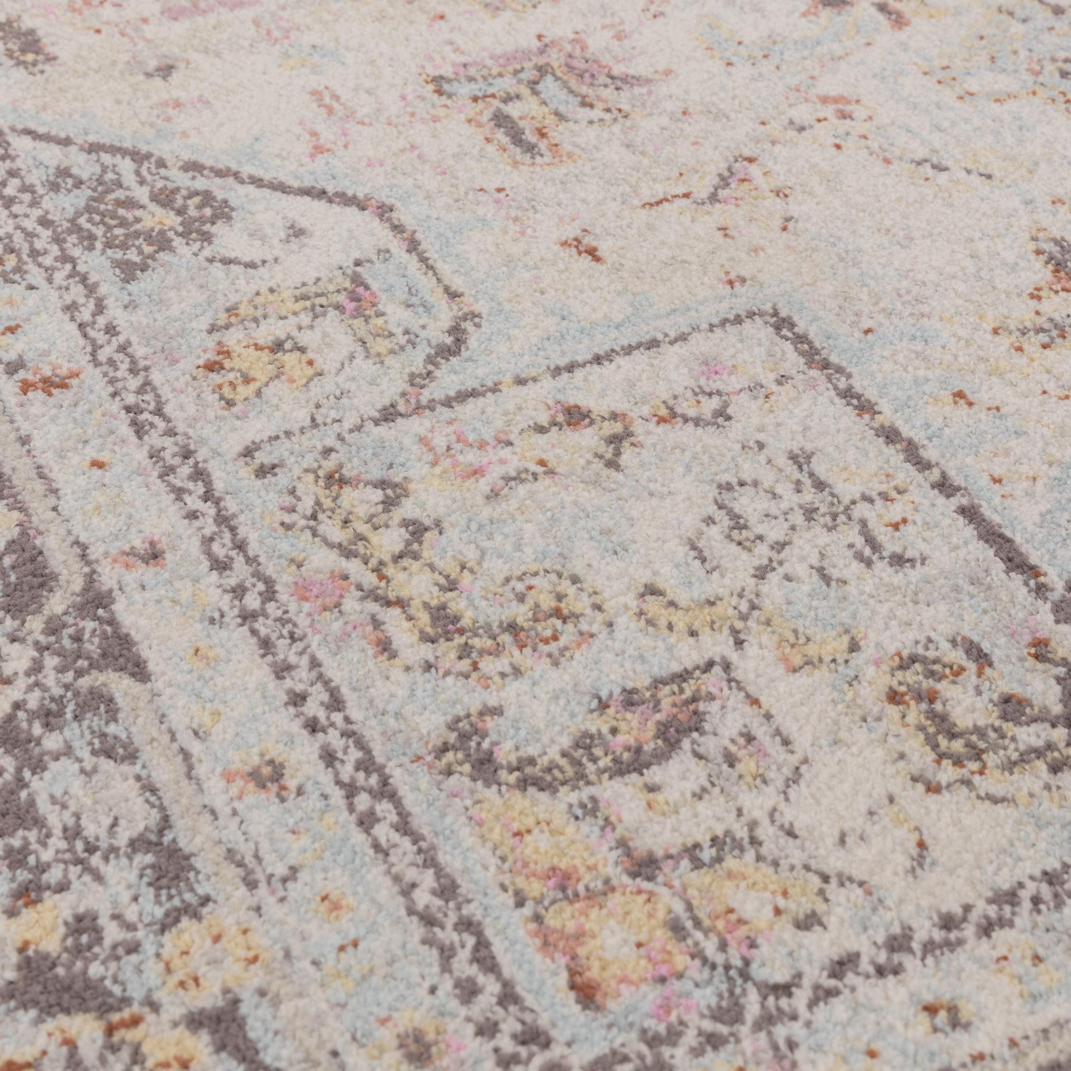 Parisa Cream Vintage Persian Inspired Medallion Rug 160x230 — image 6