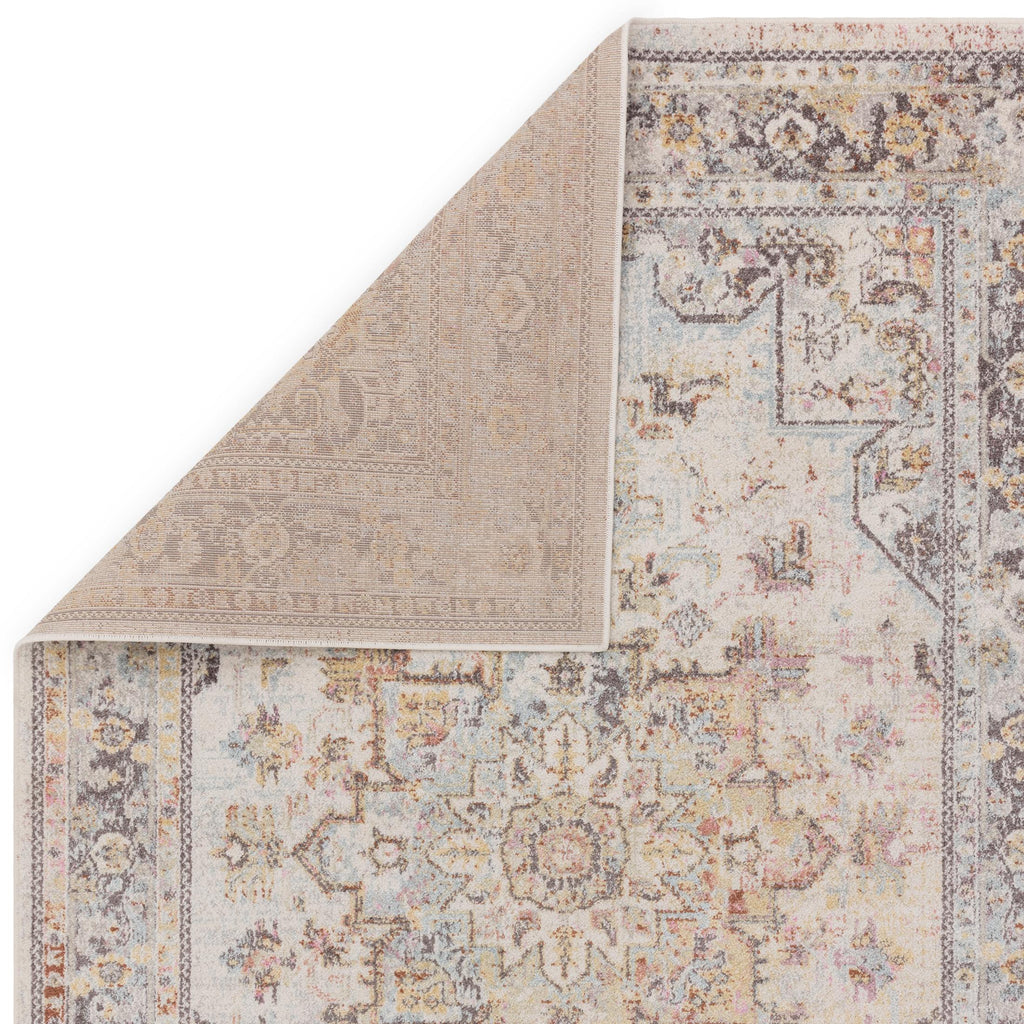 Parisa Cream Vintage Persian Inspired Medallion Rug 160x230 — image 8