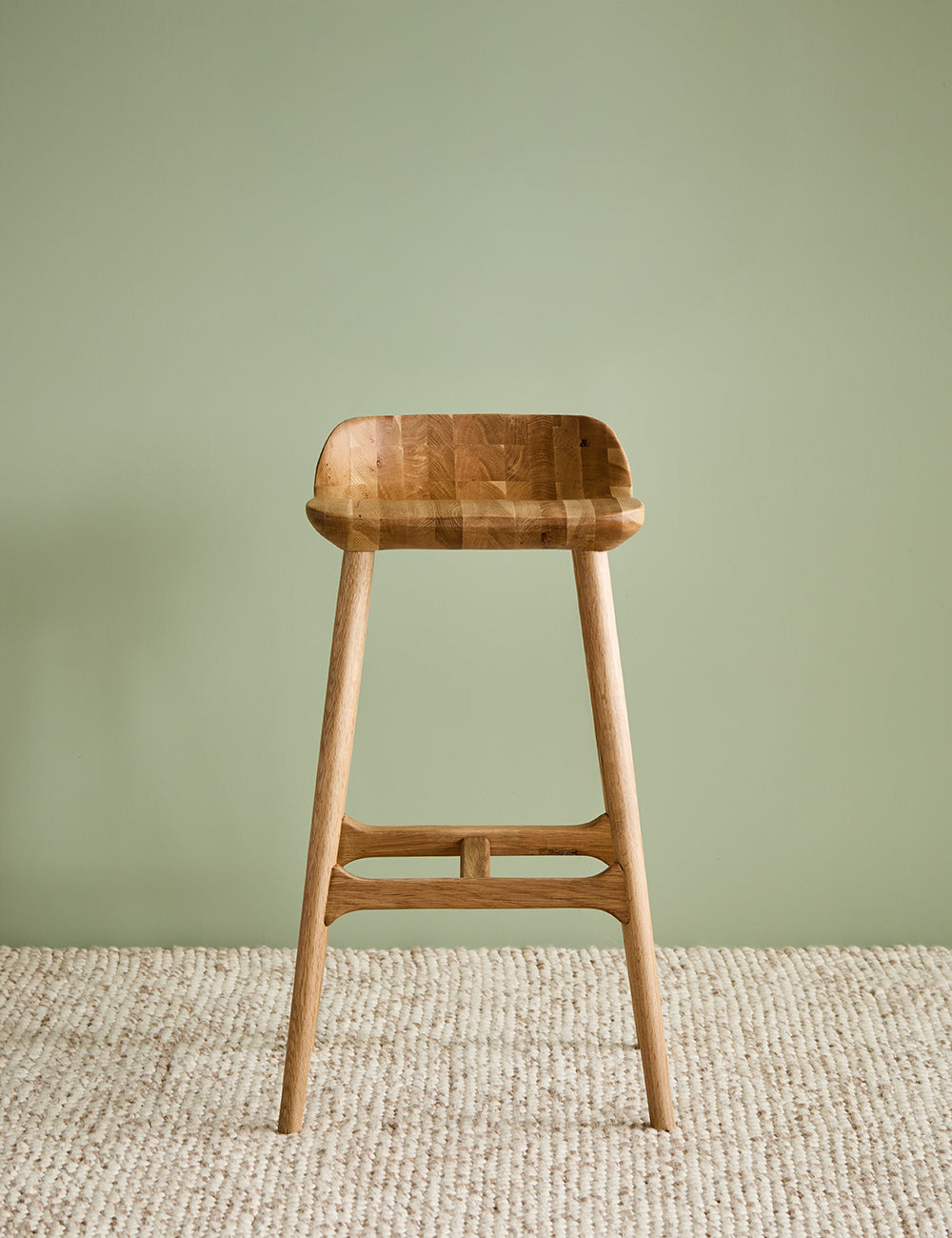 Perch Oak Counter Stool — image 2