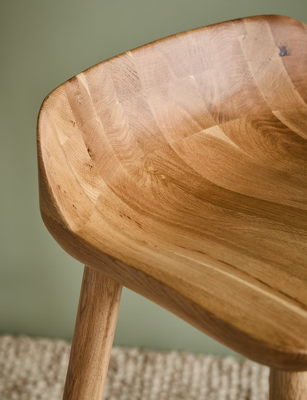 Perch Oak Counter Stool — image 7