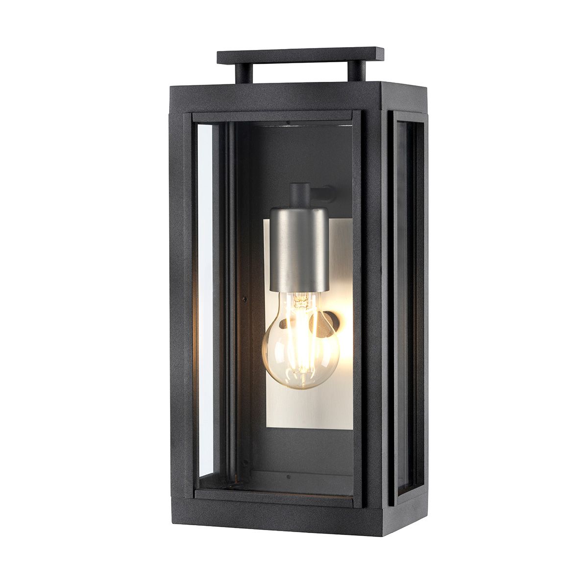 Sutcliffe 1 Light Wall Lantern - Aged Zinc — image 2