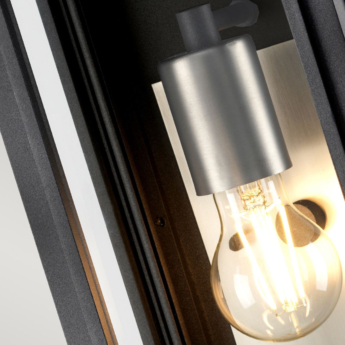 Sutcliffe 1 Light Wall Lantern - Aged Zinc — image 3