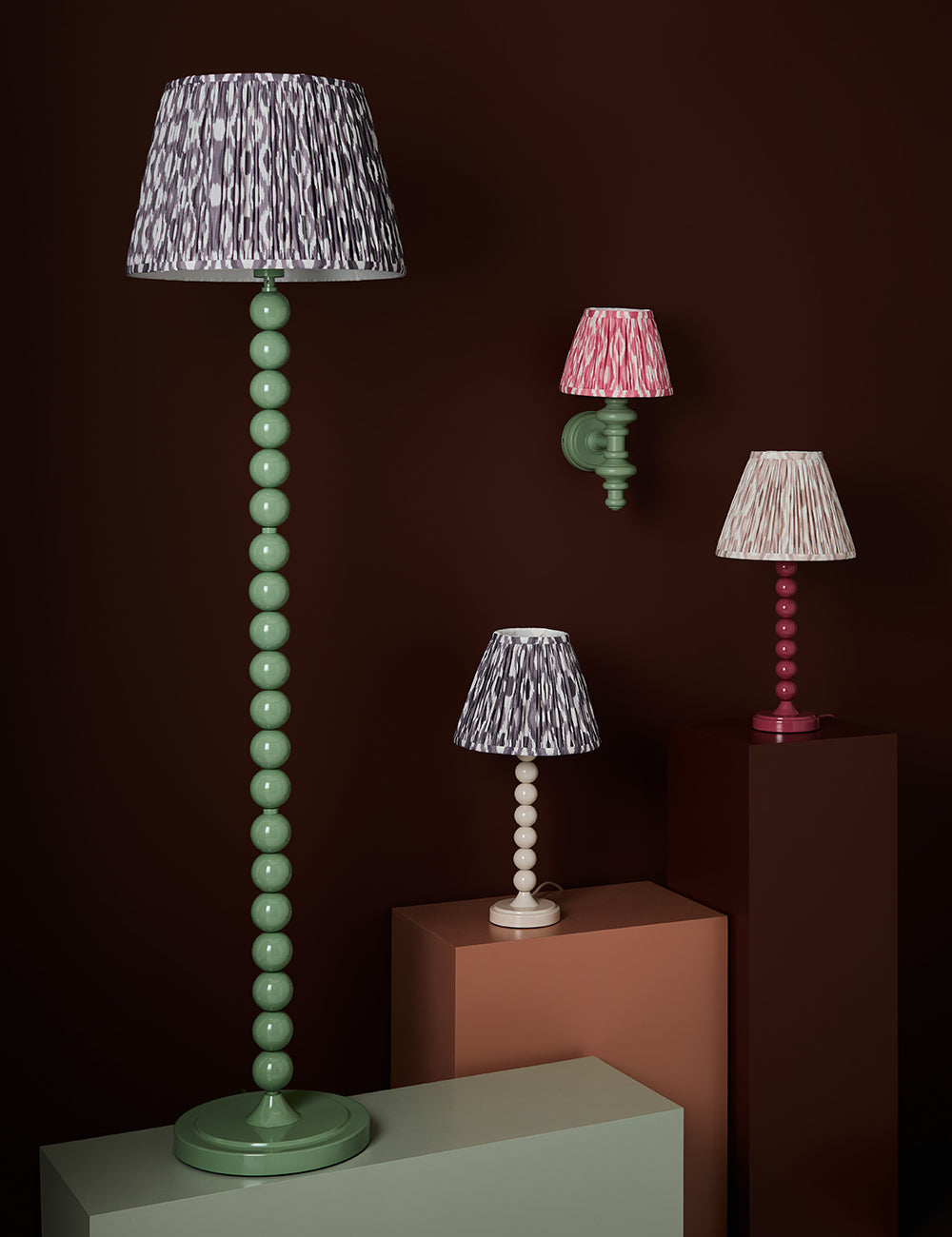 Raddle Floor Lamp Base in Moss Green — image 4