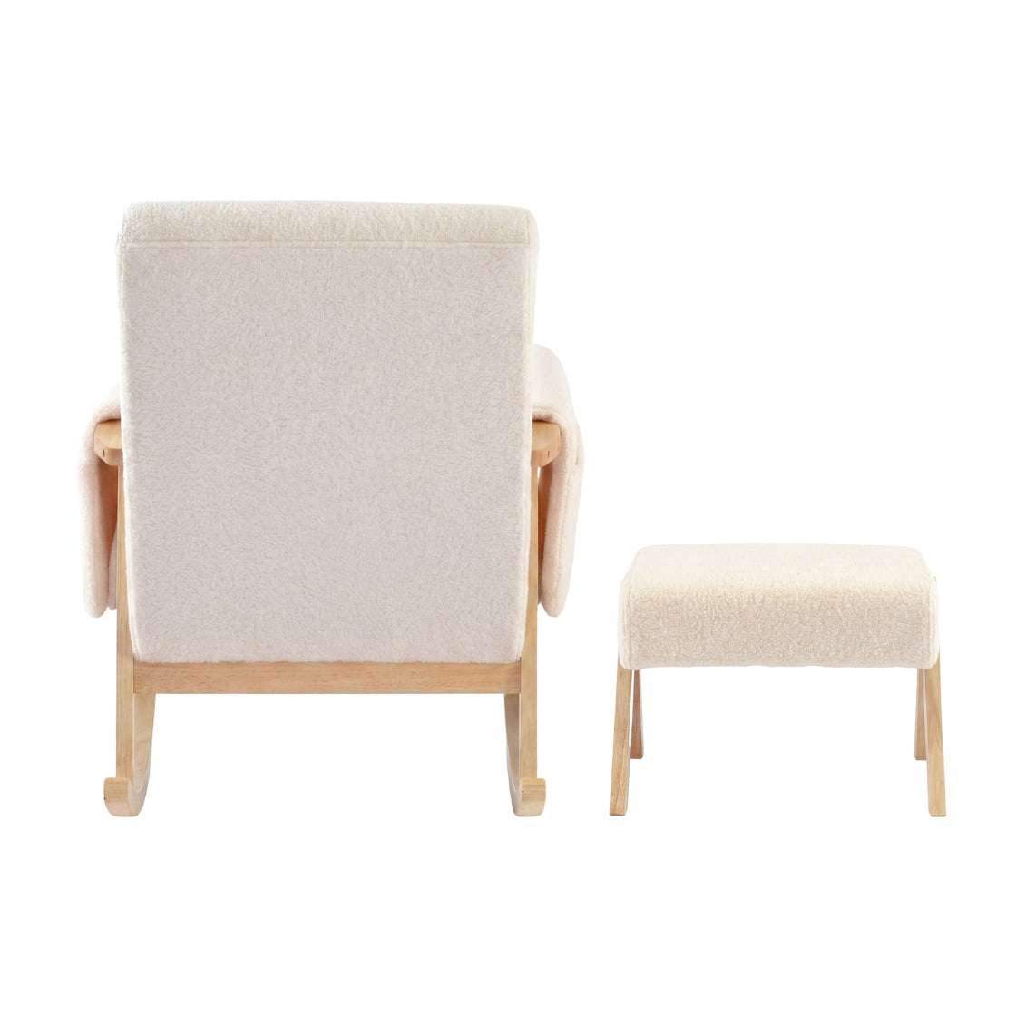 Dreamer Nursing Chair & Stool - Off White — image 5