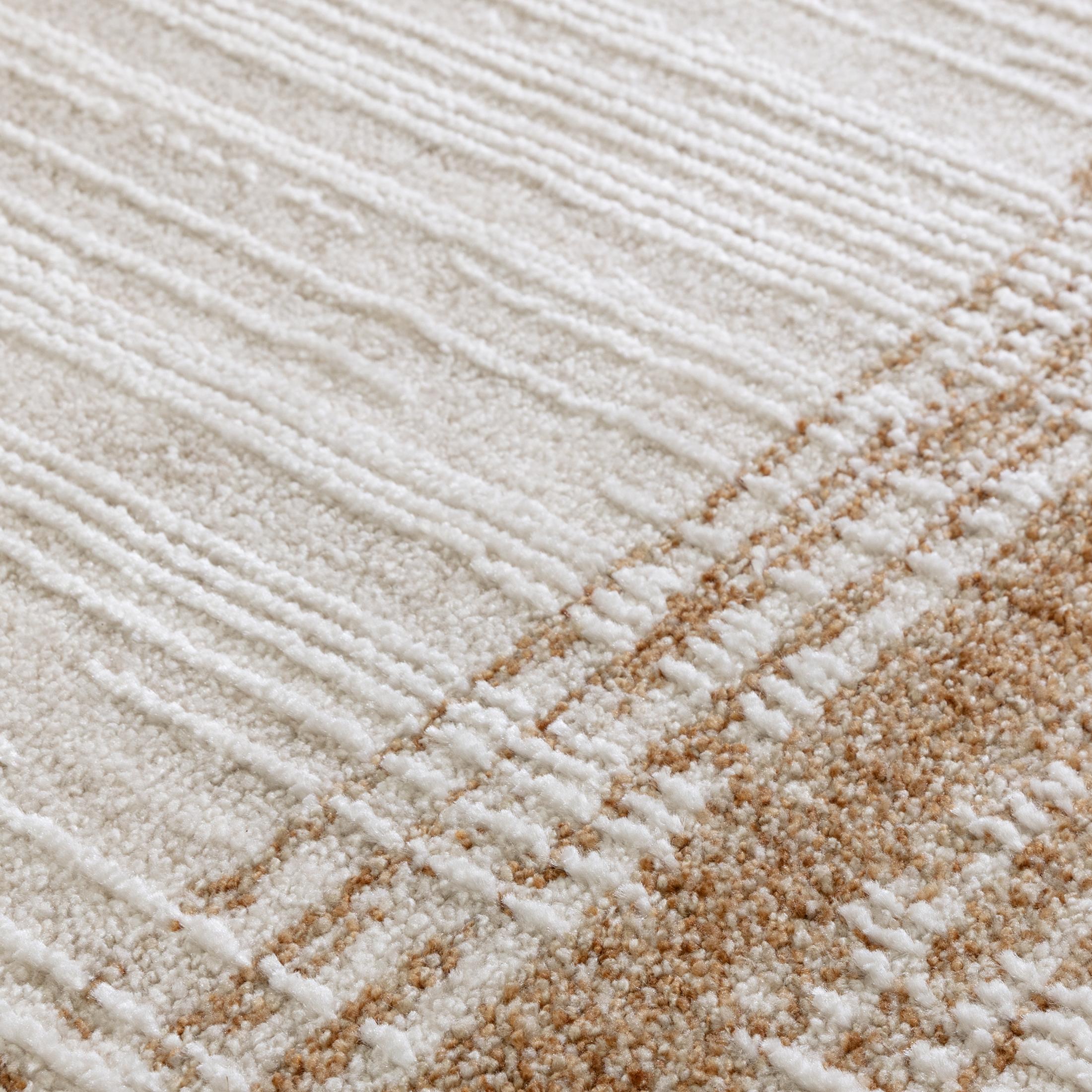 Strata Gold & Cream Sketched Border Rug 200x300 — image 5