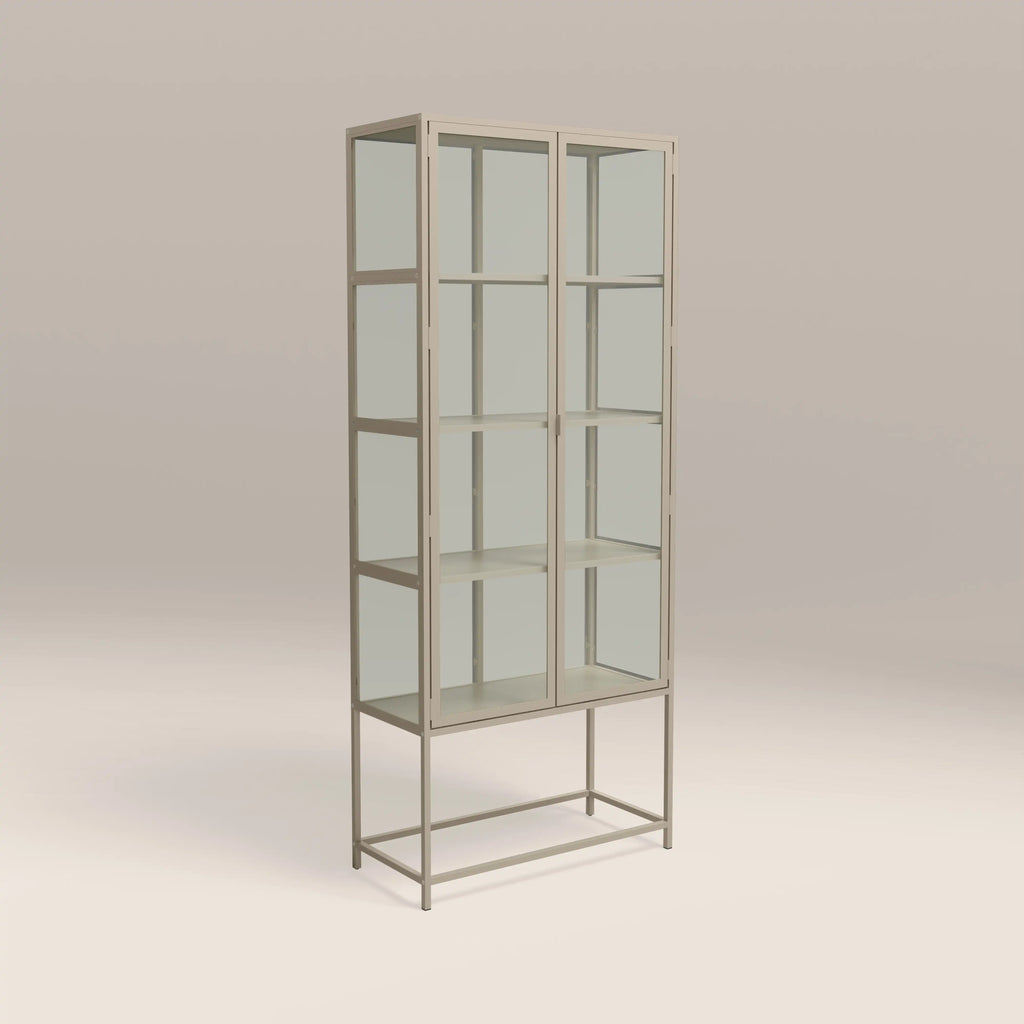 Seaford Display Cabinet - Taupe — image 5