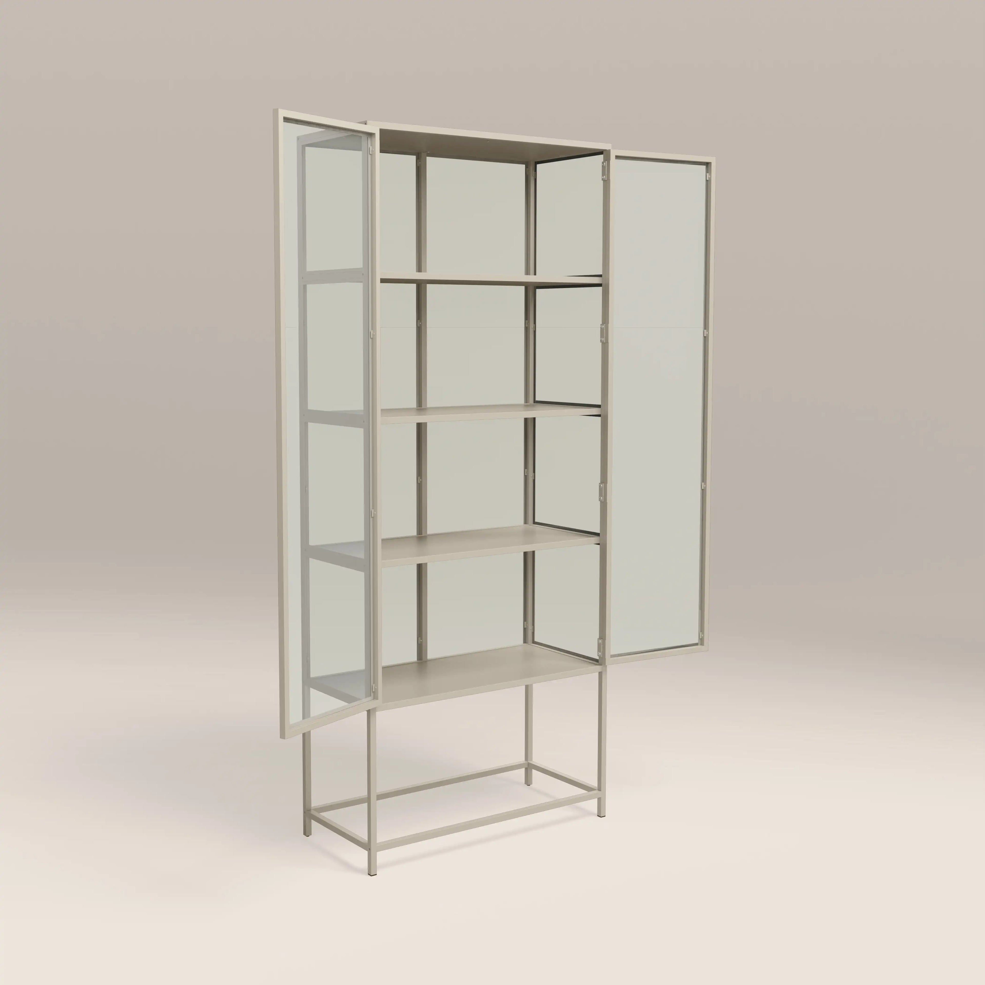 Seaford Display Cabinet - Taupe — image 2