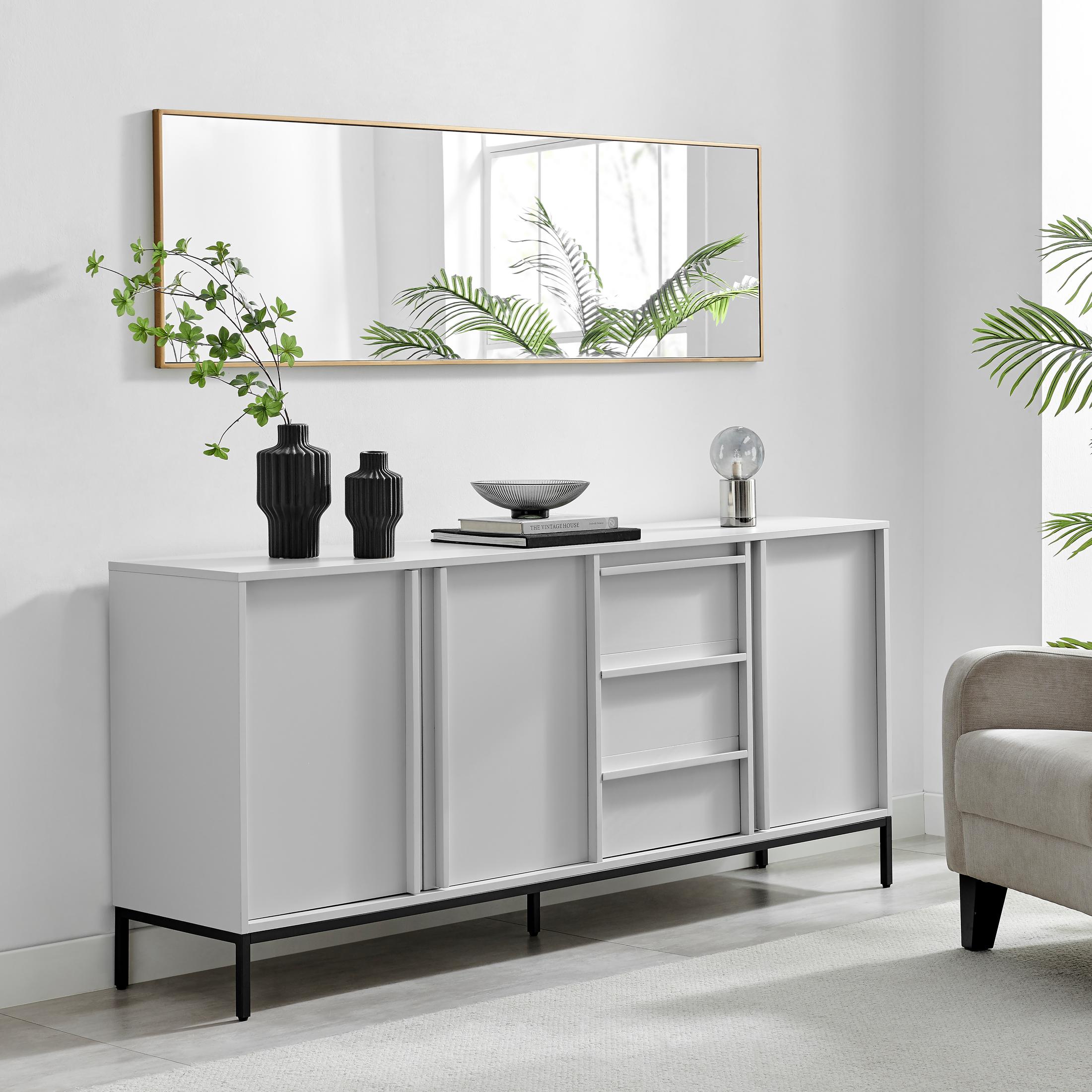 Svit Off White 3 Door and 3 Drawer Large Sideboard — image 7