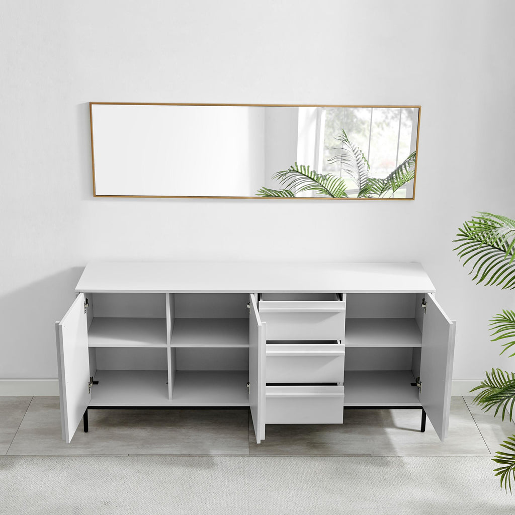 Svit Off White 3 Door and 3 Drawer Large Sideboard — image 9