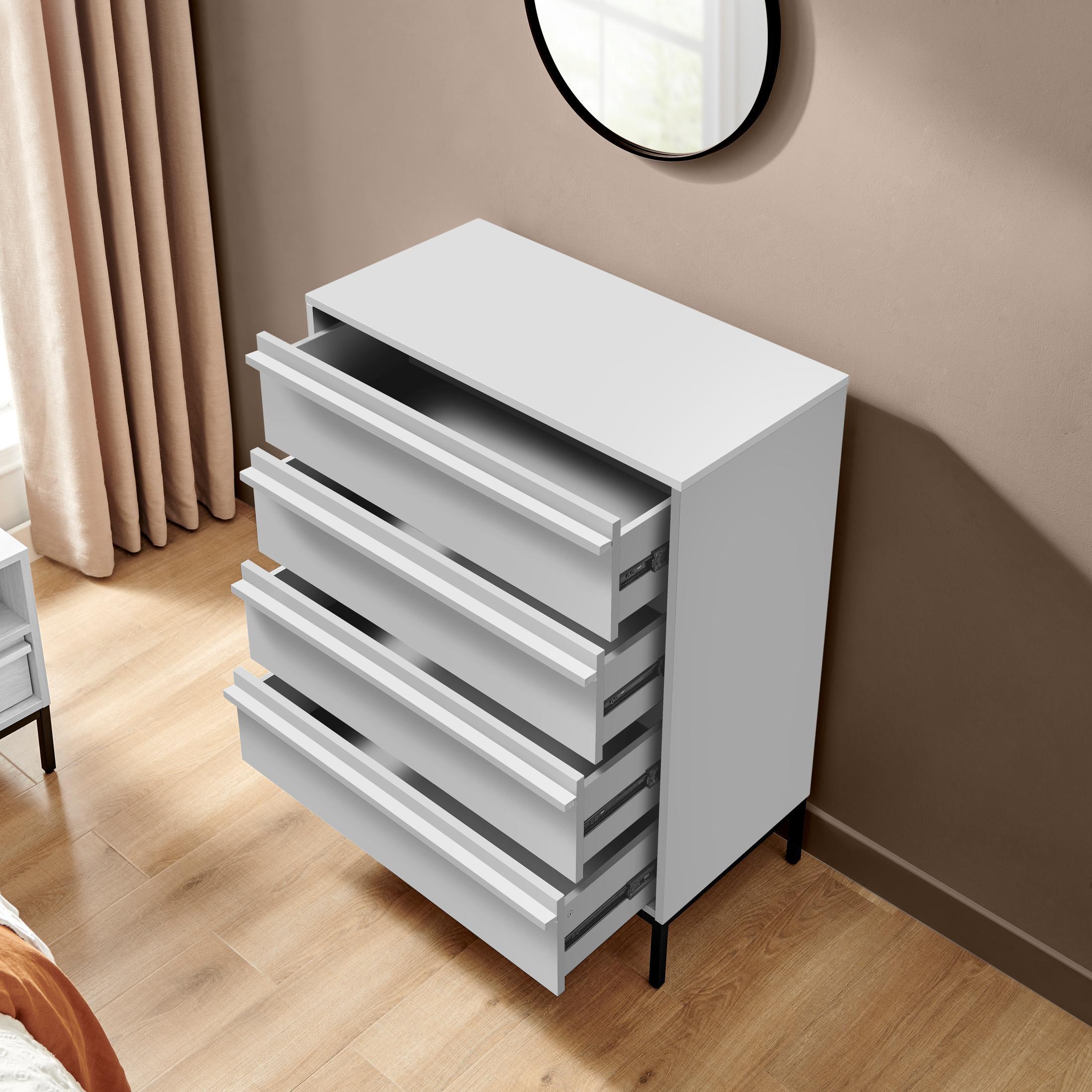 Svit Off White 4 Drawer Tall Chest of Drawers — image 9