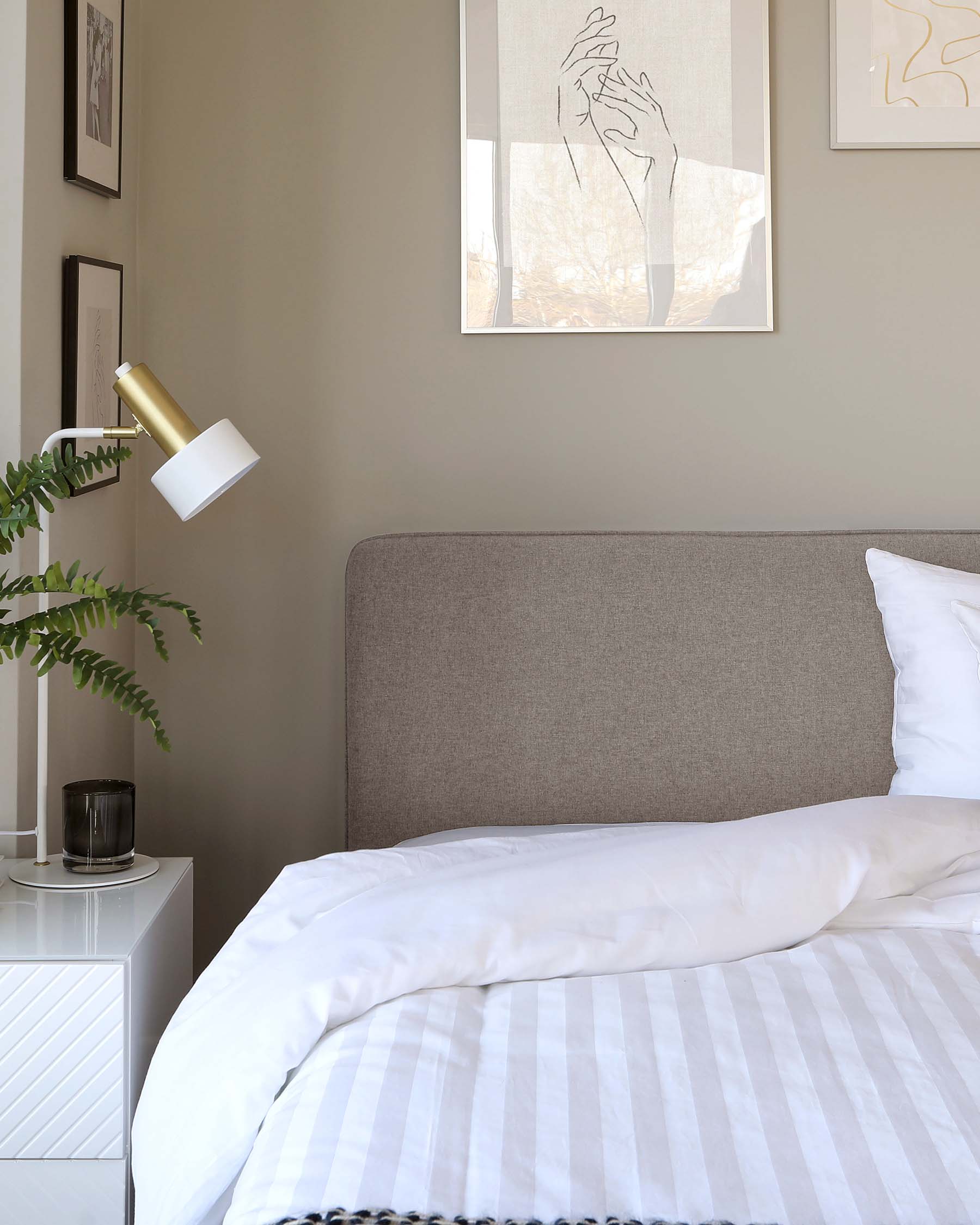 Turin Grey Fabric King Size Bed with Storage — image 4