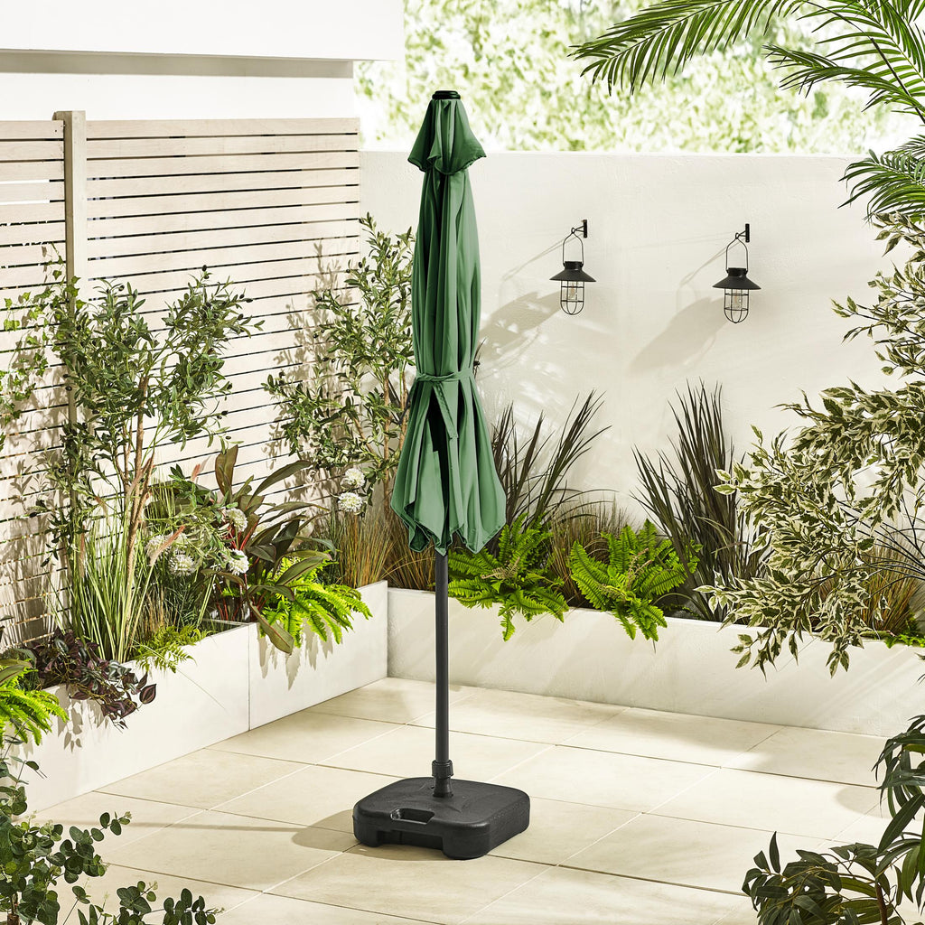 Vertical Green Garden Parasol & Base Set — image 4