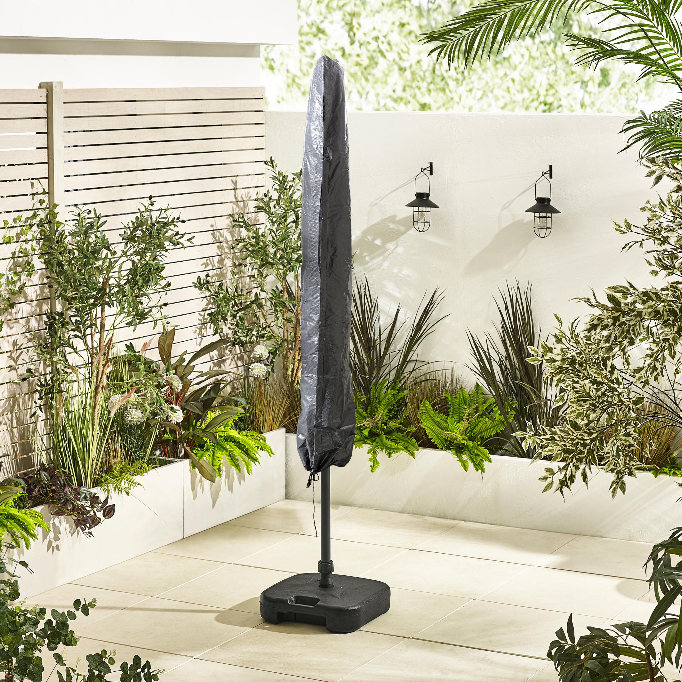 Vertical Green Garden Parasol & Base Set — image 5