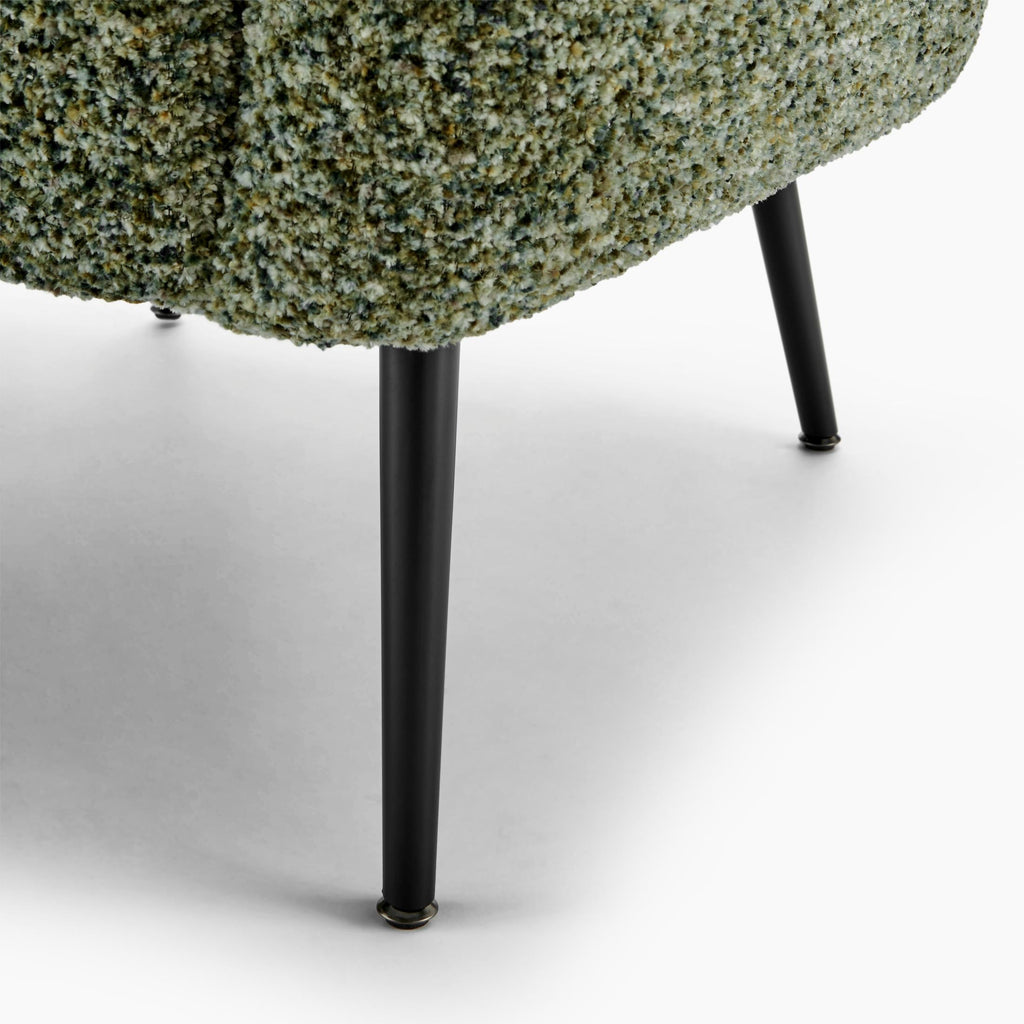 Veda Green Fabric Accent Tub Chair — image 7