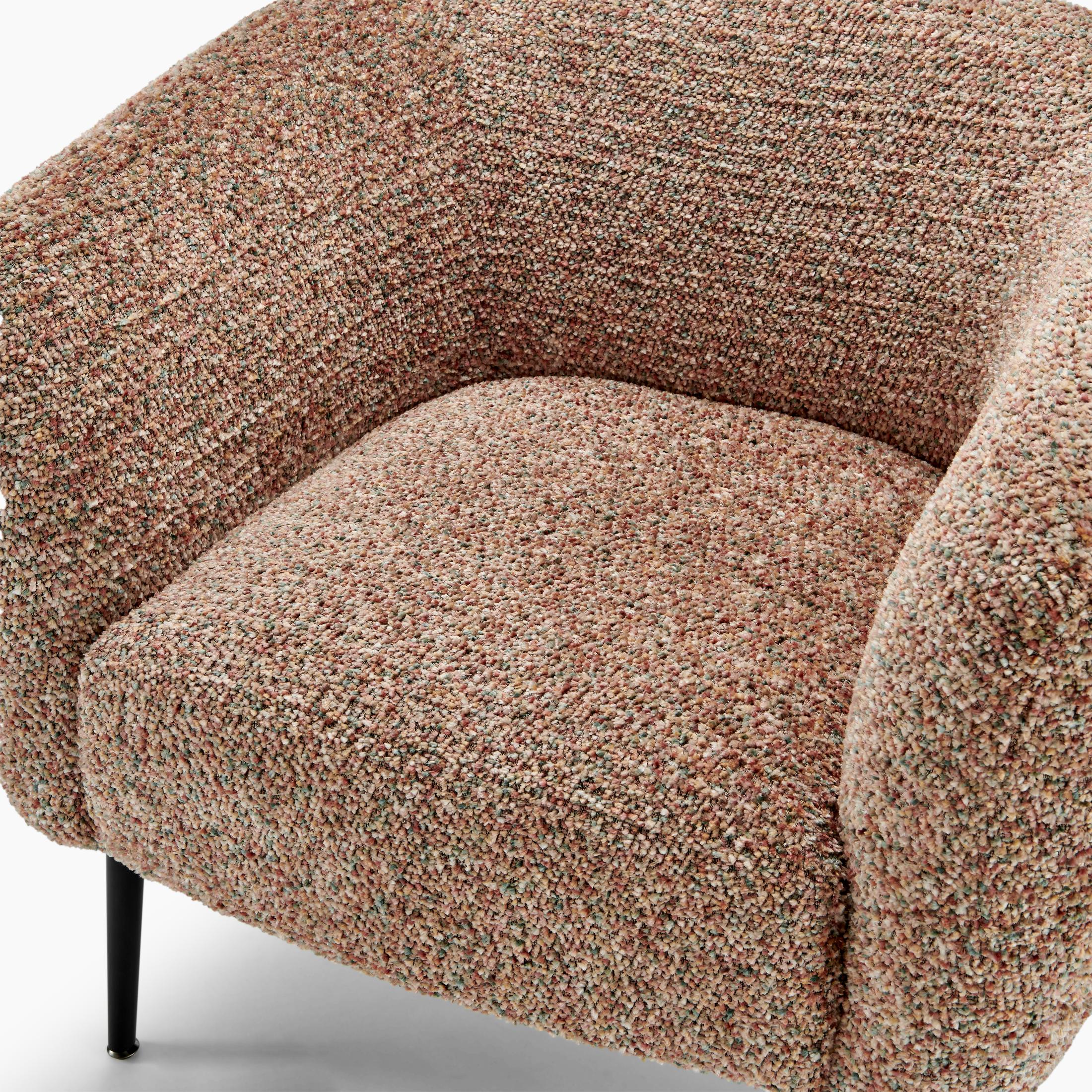 Veda Orange Fabric Accent Tub Chair — image 7