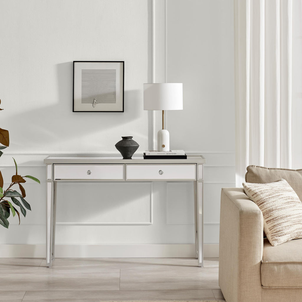 Venetian Mirrored Console and Vanity Dressing Table — image 8