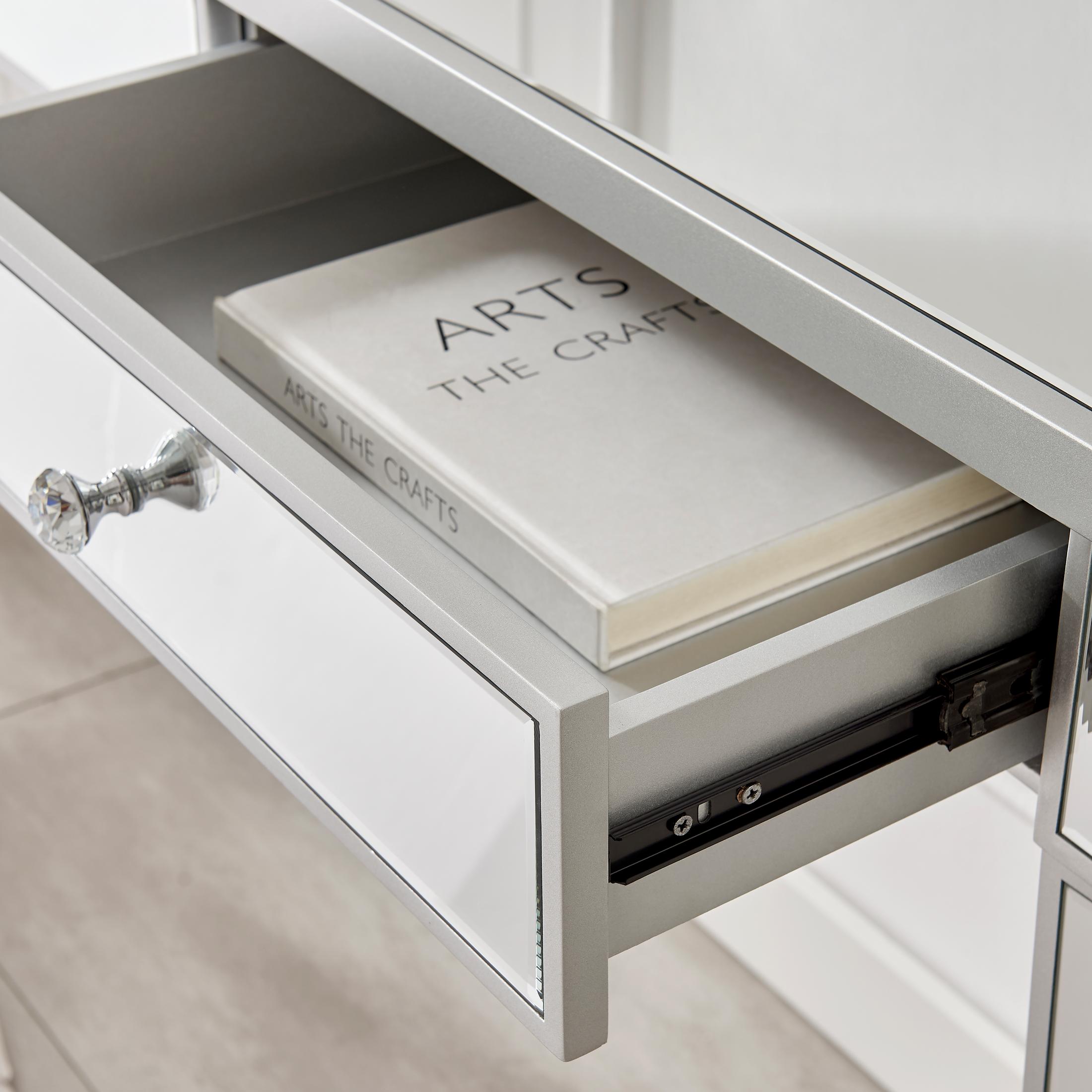 Venetian Mirrored Console and Vanity Dressing Table — image 10