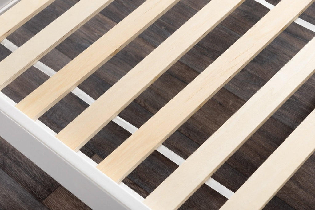 Azure White Solid Pine Single Bed Frame — image 4