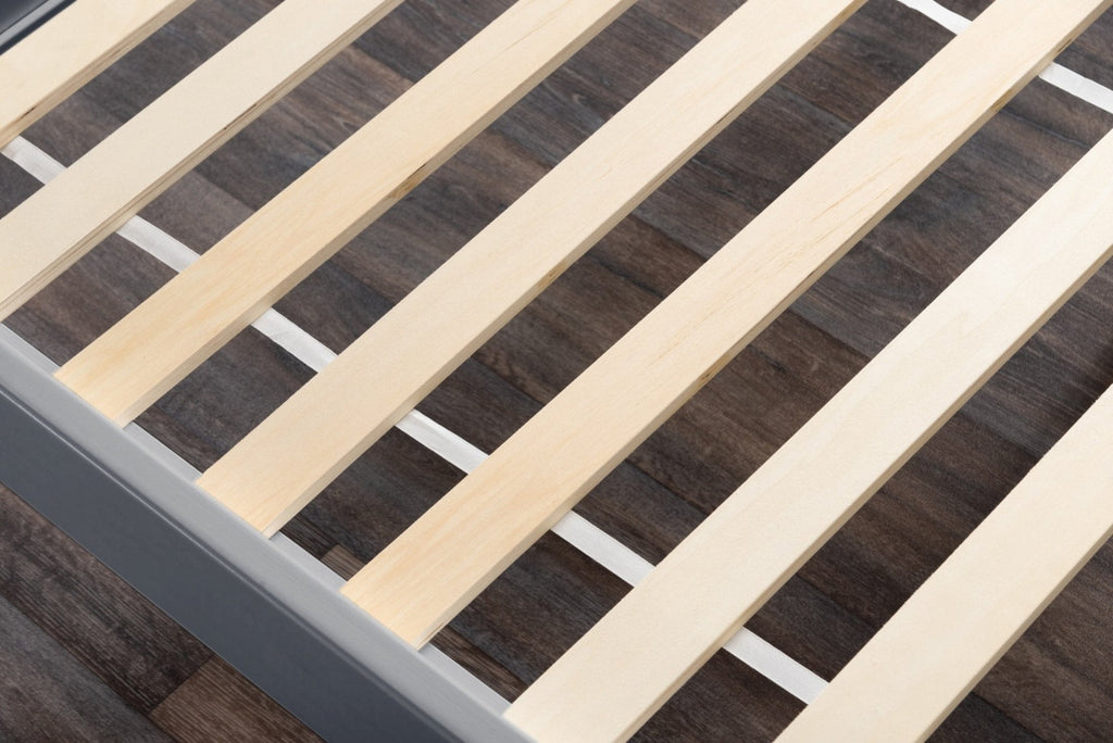 Azure Grey Solid Pine Single Bed Frame — image 10