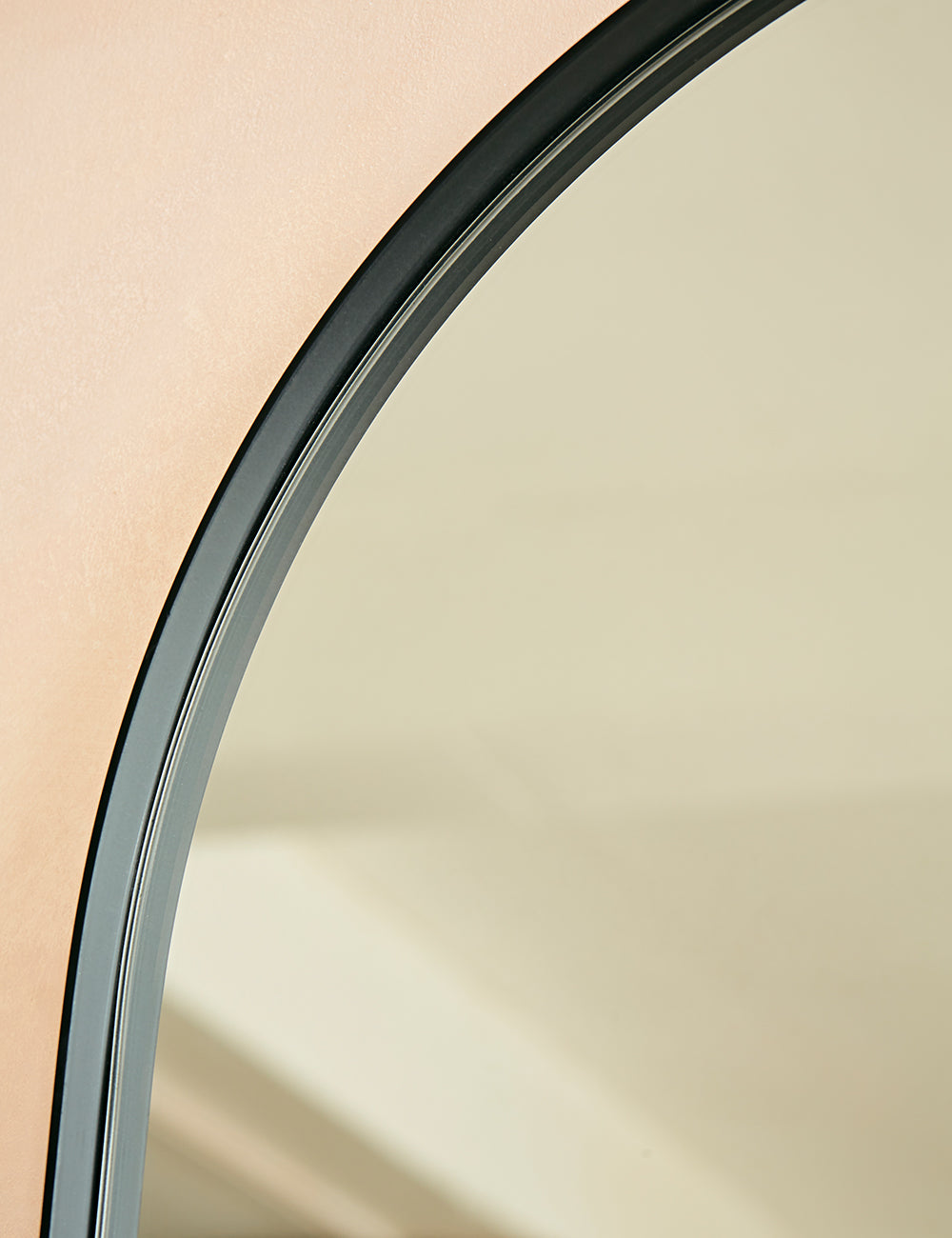 Hurston Large Black Arch Mirror — image 2