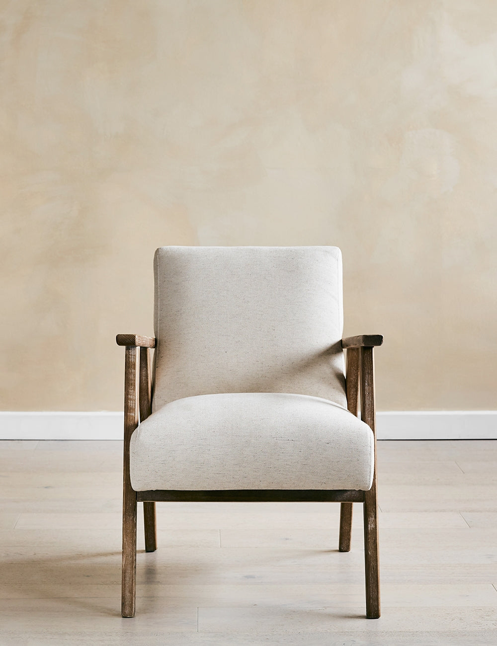 Jessica Natural Linen Armchair — image 3