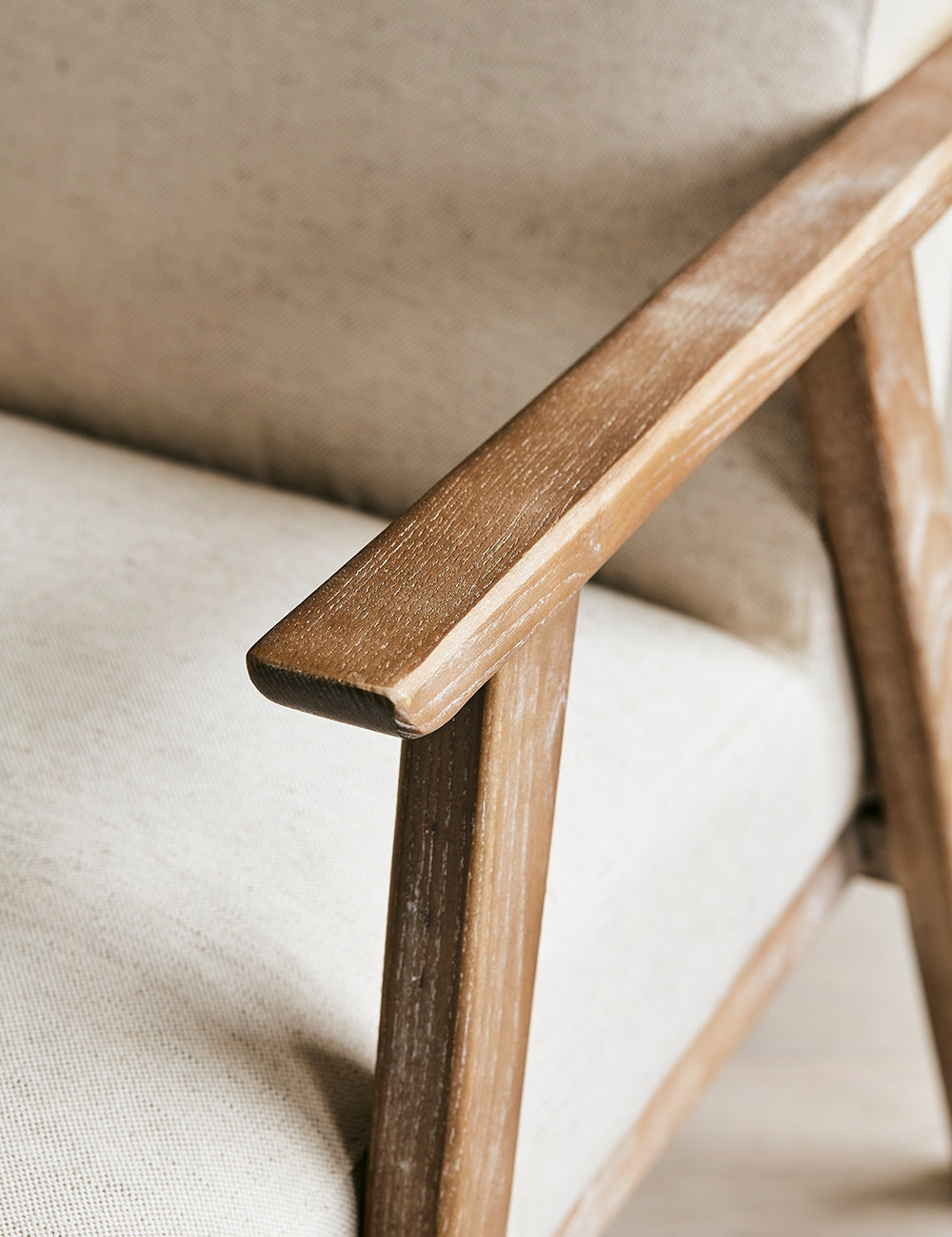 Jessica Natural Linen Armchair — image 5