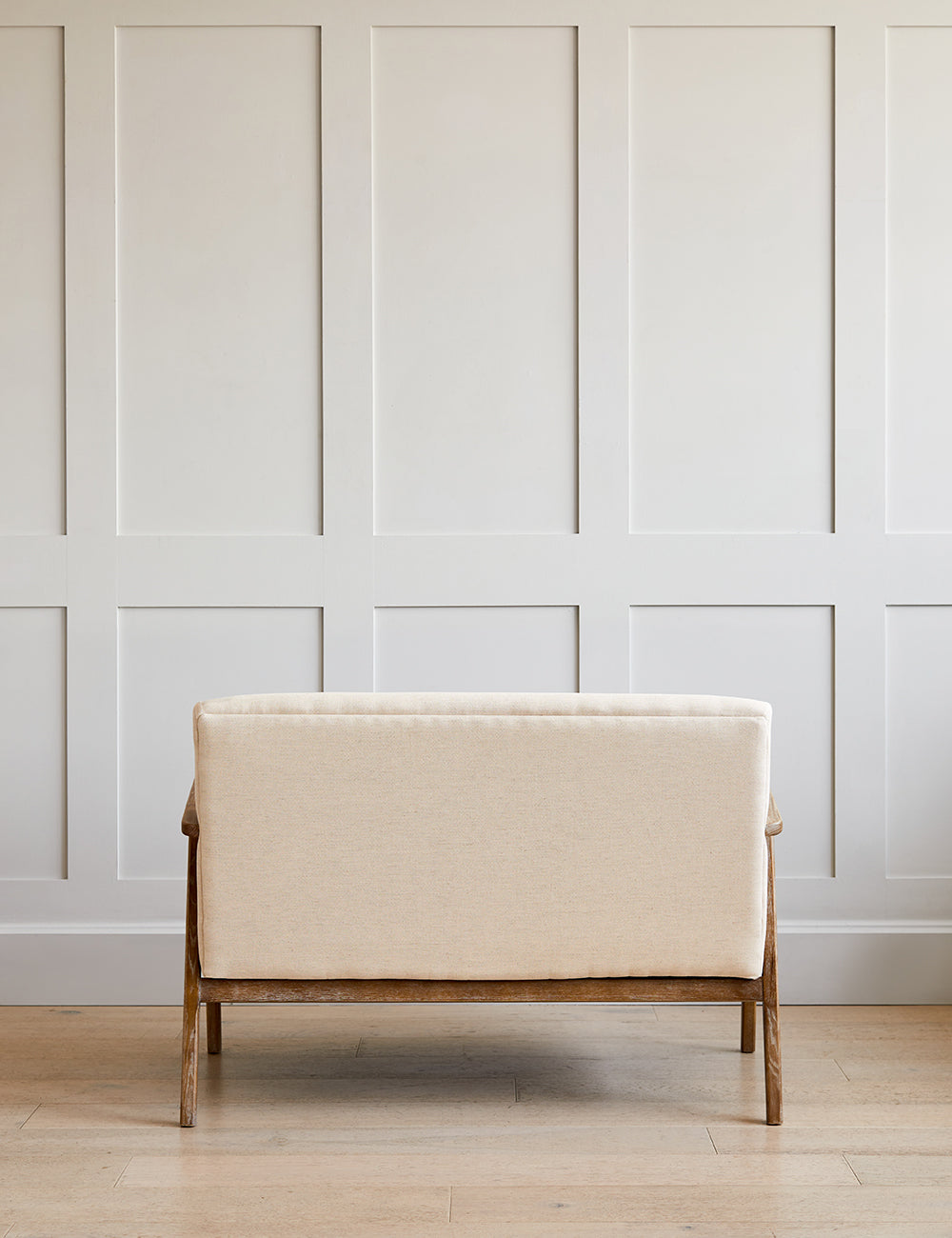 Jessica Natural Linen Two Seater Sofa — image 4