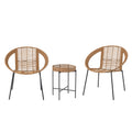 Dudine Outdoor Lounge Bistro Set — image 1