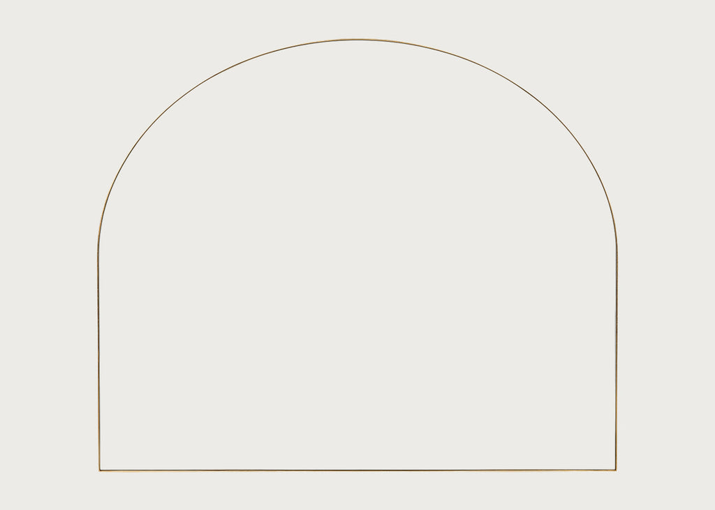 Fine Edge Mirror Over Mantle — image 7