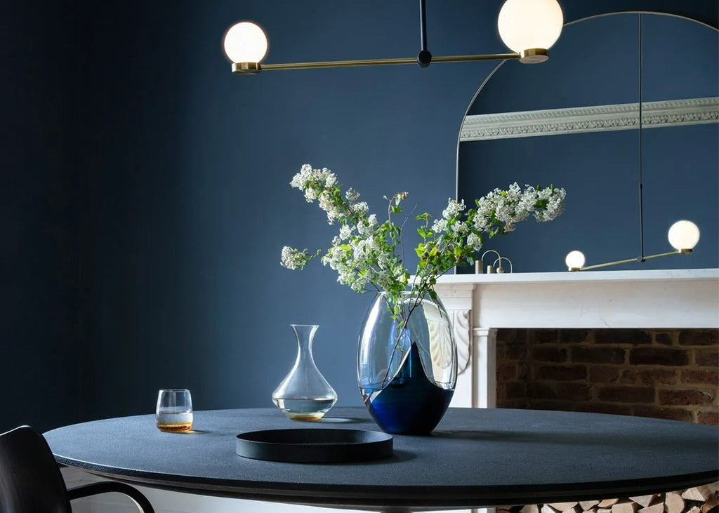 Fine Edge Mirror Over Mantle — image 2