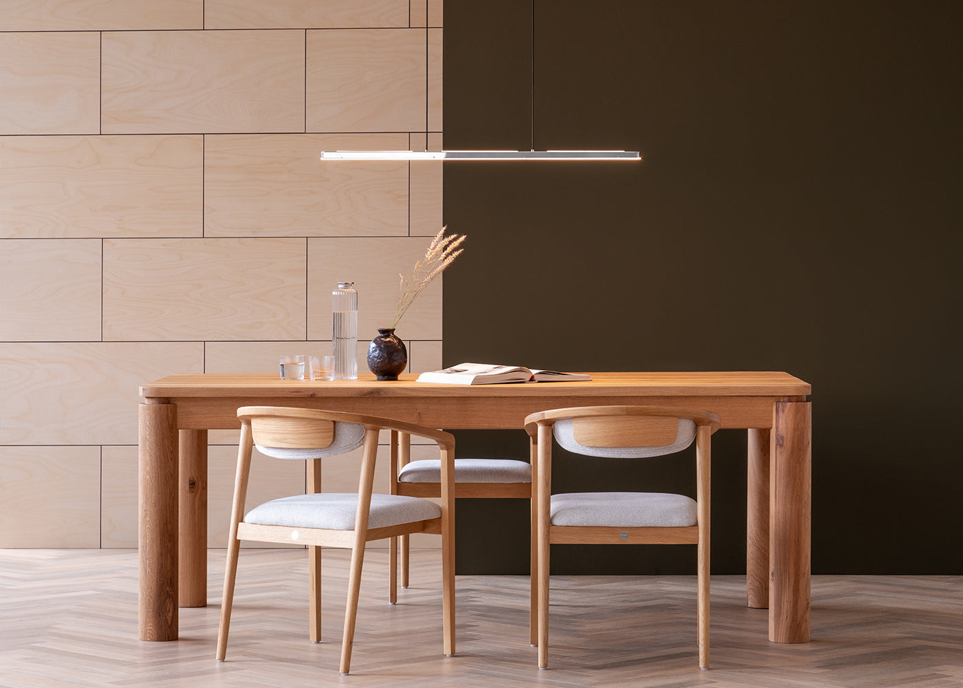 Linear LED Pendant Light — image 1