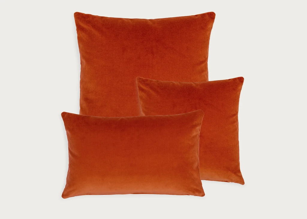 Velvet Cushion Rust — image 3